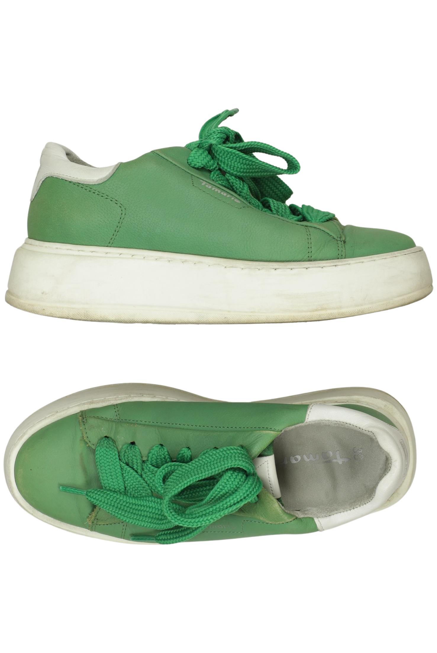 

Tamaris Damen Sneakers, grün, Gr. 39