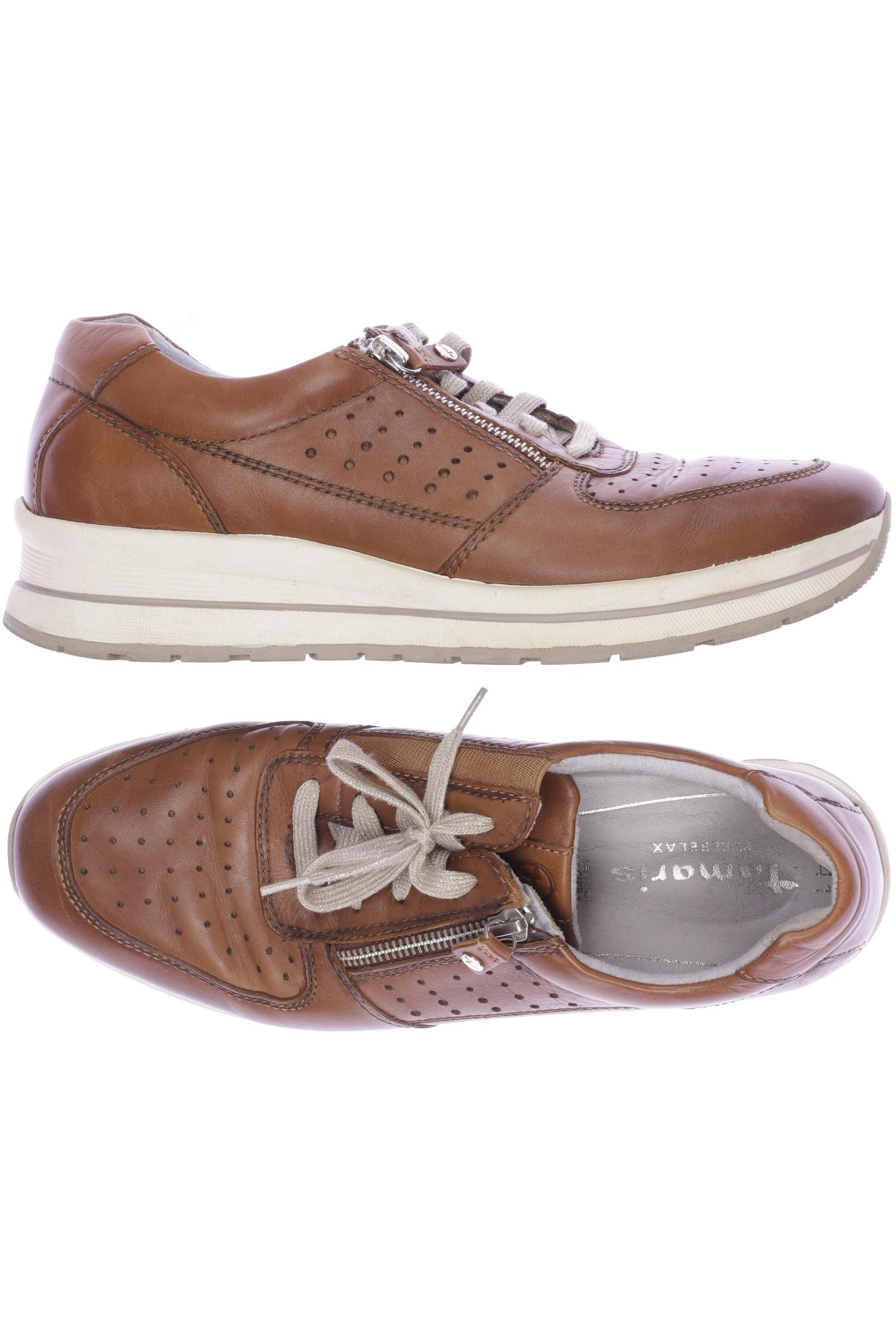 

Tamaris Damen Sneakers, braun, Gr. 41