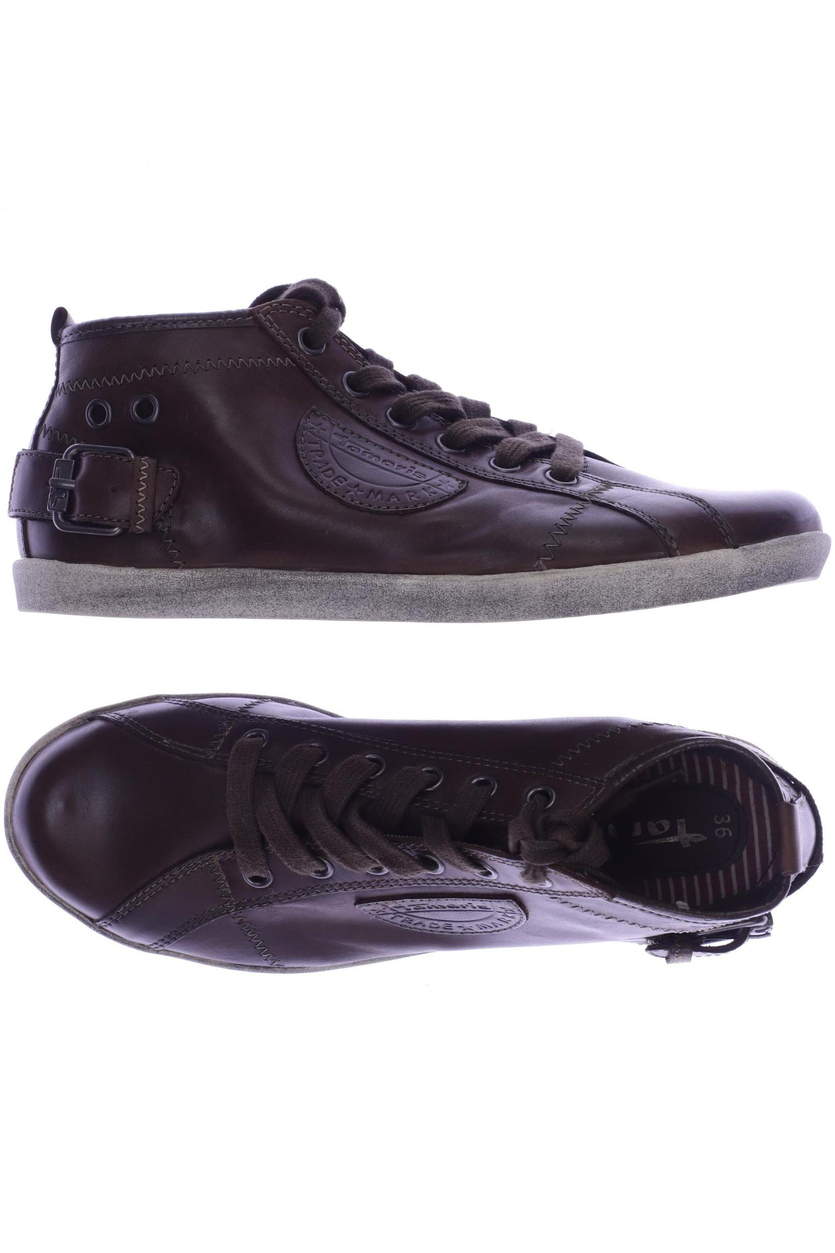 

Tamaris Damen Sneakers, braun, Gr. 36