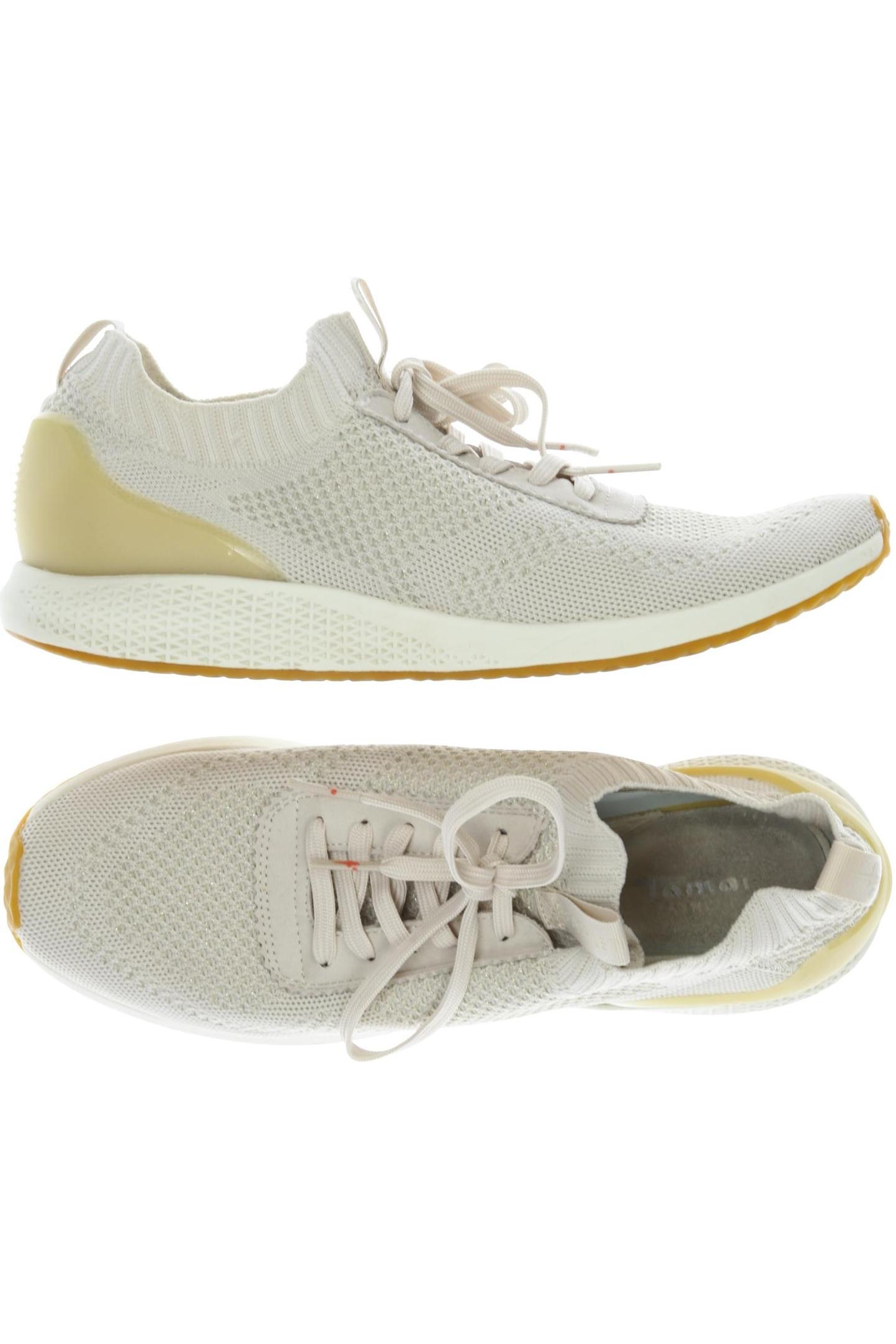 

Tamaris Damen Sneakers, cremeweiß, Gr. 41
