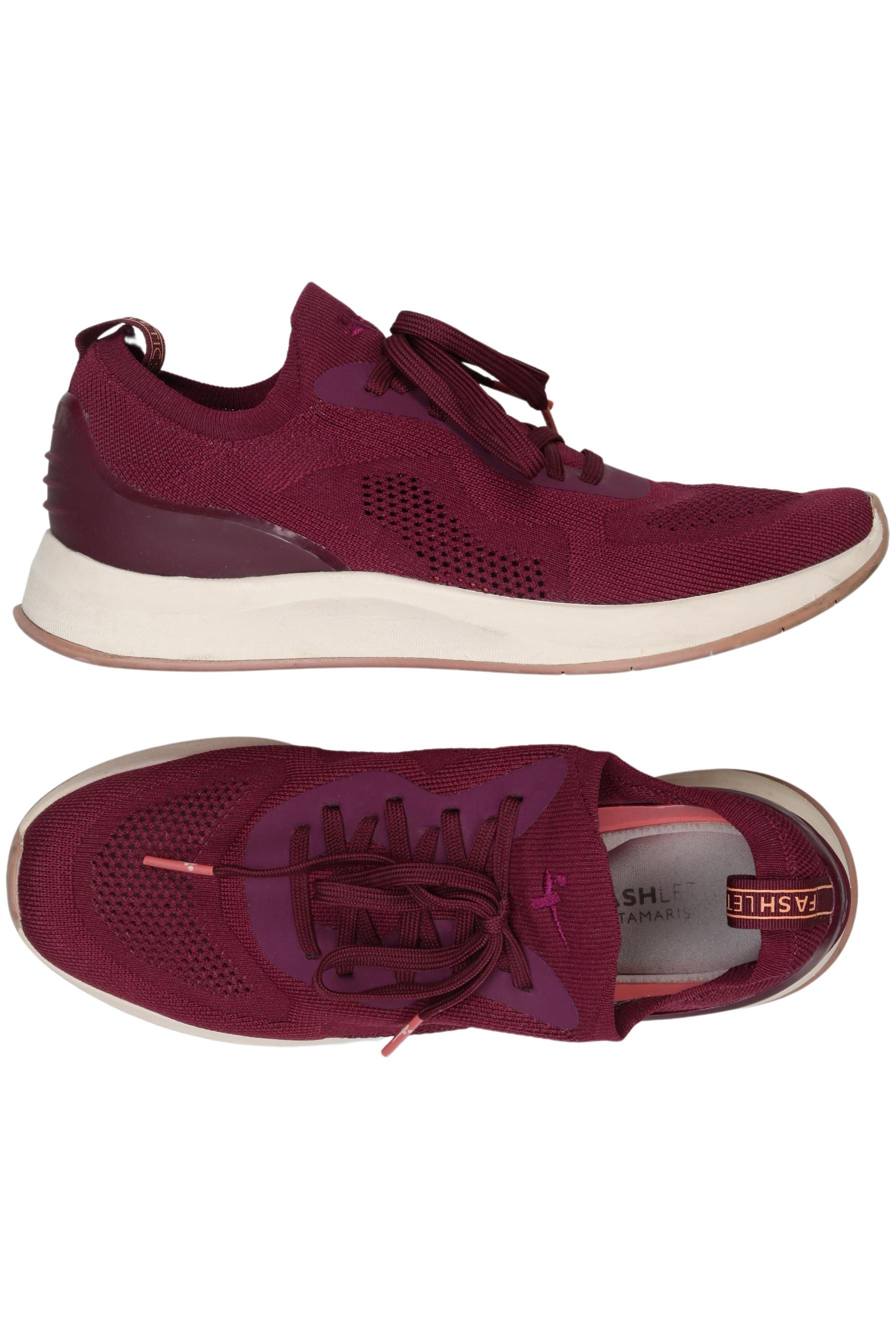 

Tamaris Damen Sneakers, bordeaux, Gr. 40