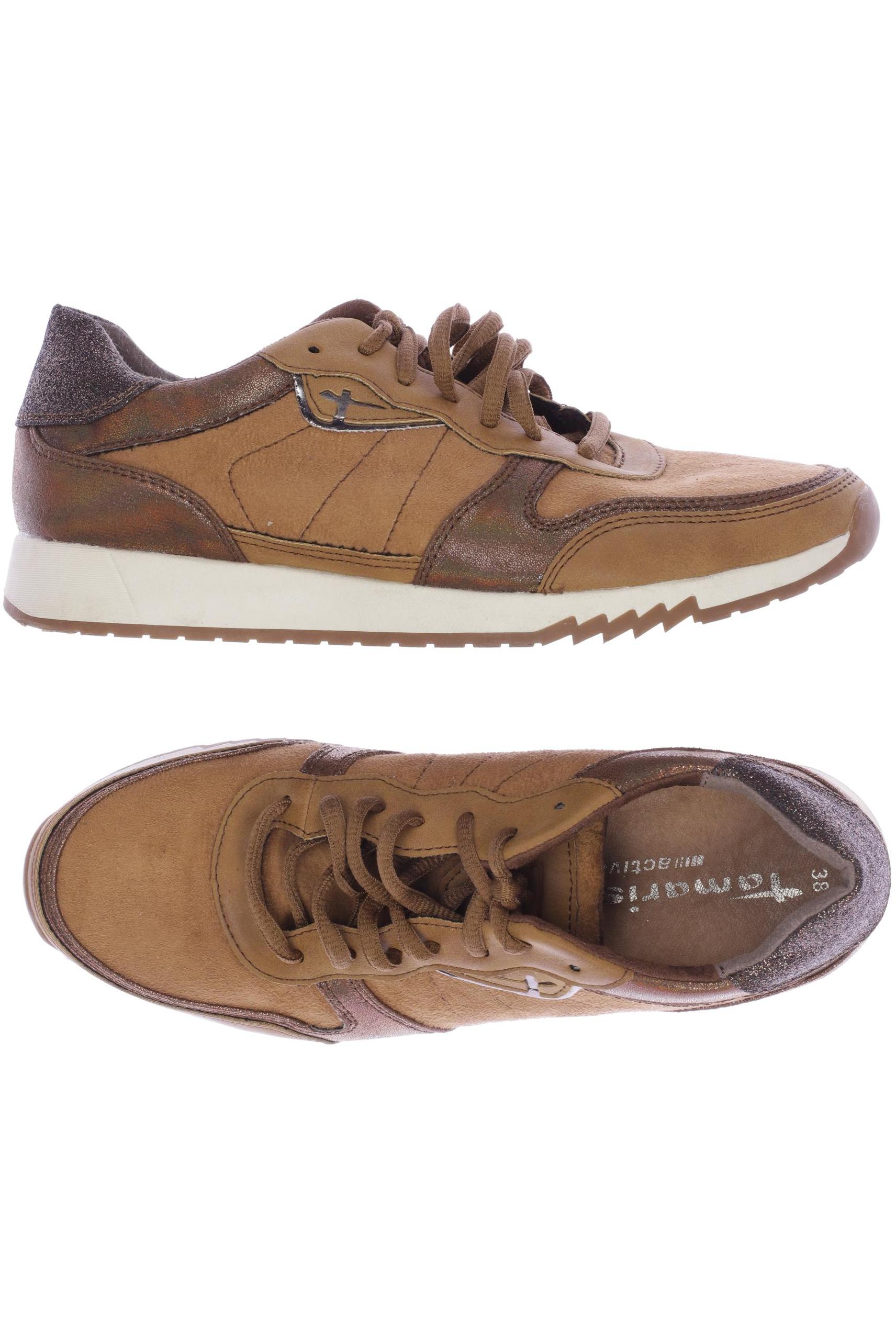 

Tamaris Damen Sneakers, braun, Gr. 38