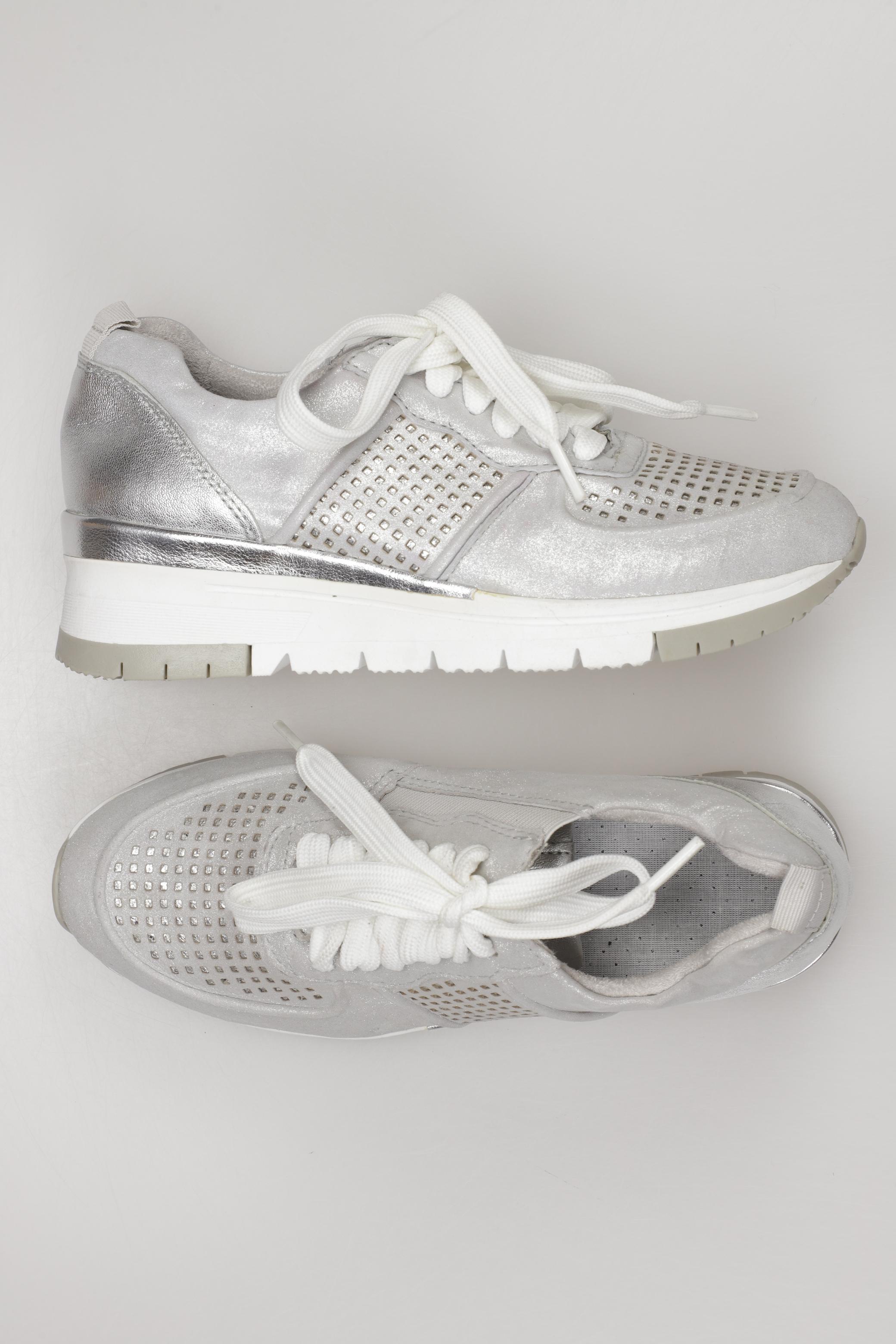 

Tamaris Damen Sneakers, silber, Gr. 37