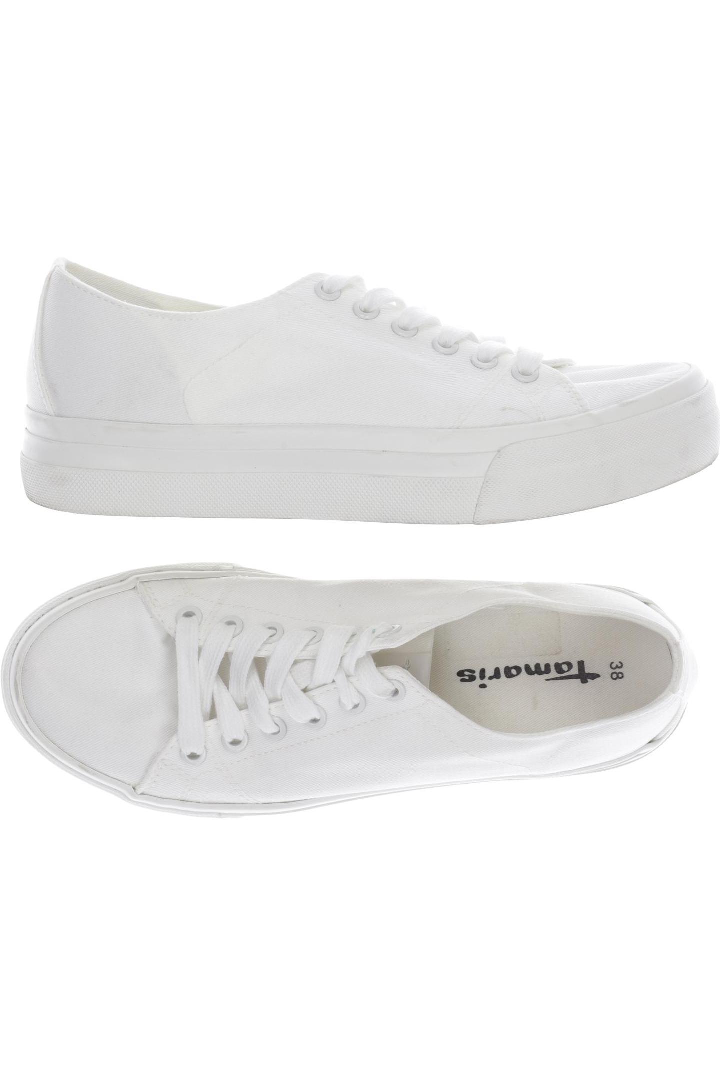 

Tamaris Damen Sneakers, weiß, Gr. 38
