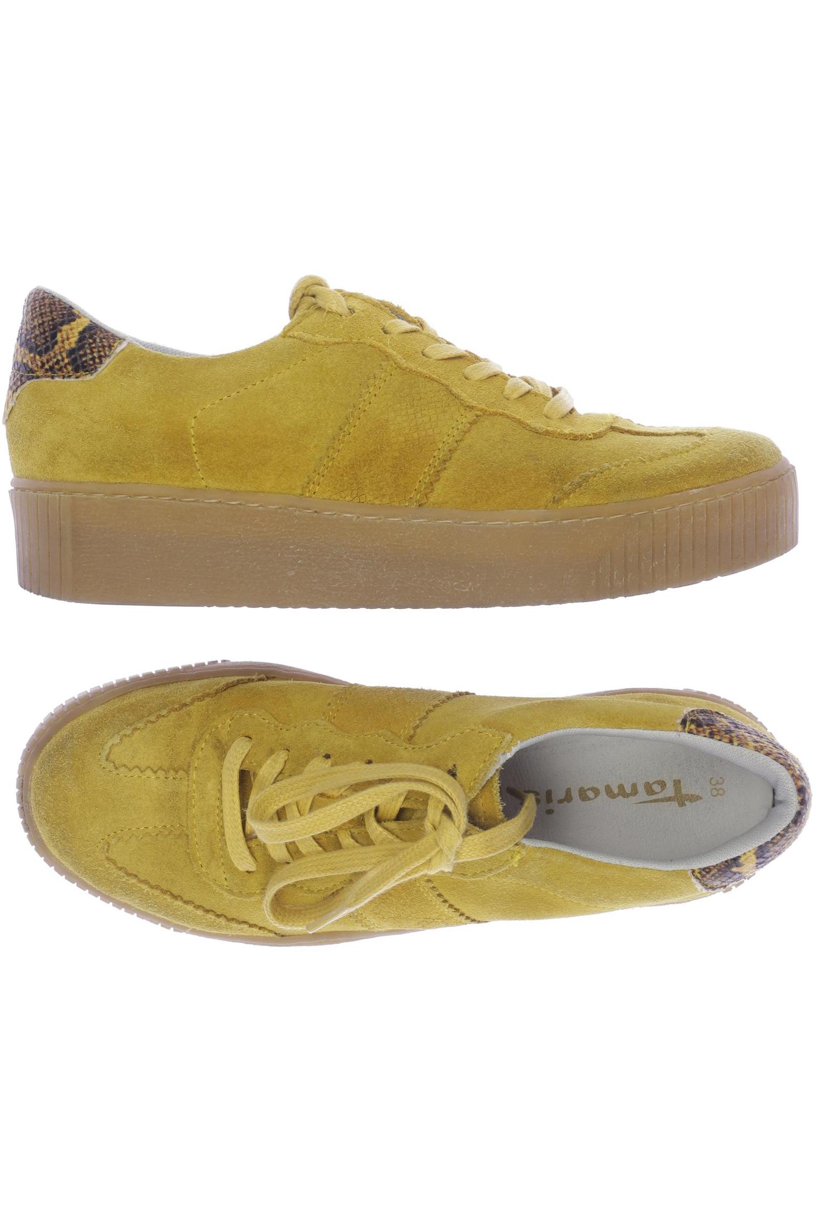 

Tamaris Damen Sneakers, gelb, Gr. 38