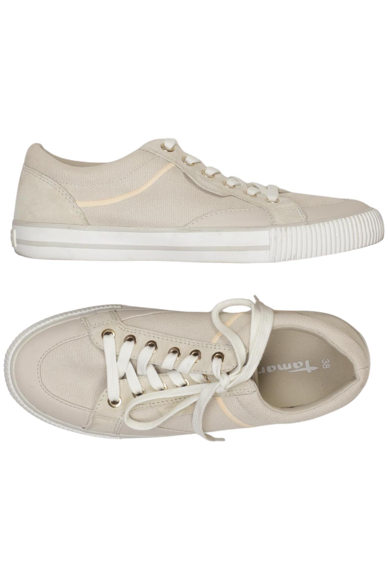 

Tamaris Damen Sneakers, beige, Gr. 38