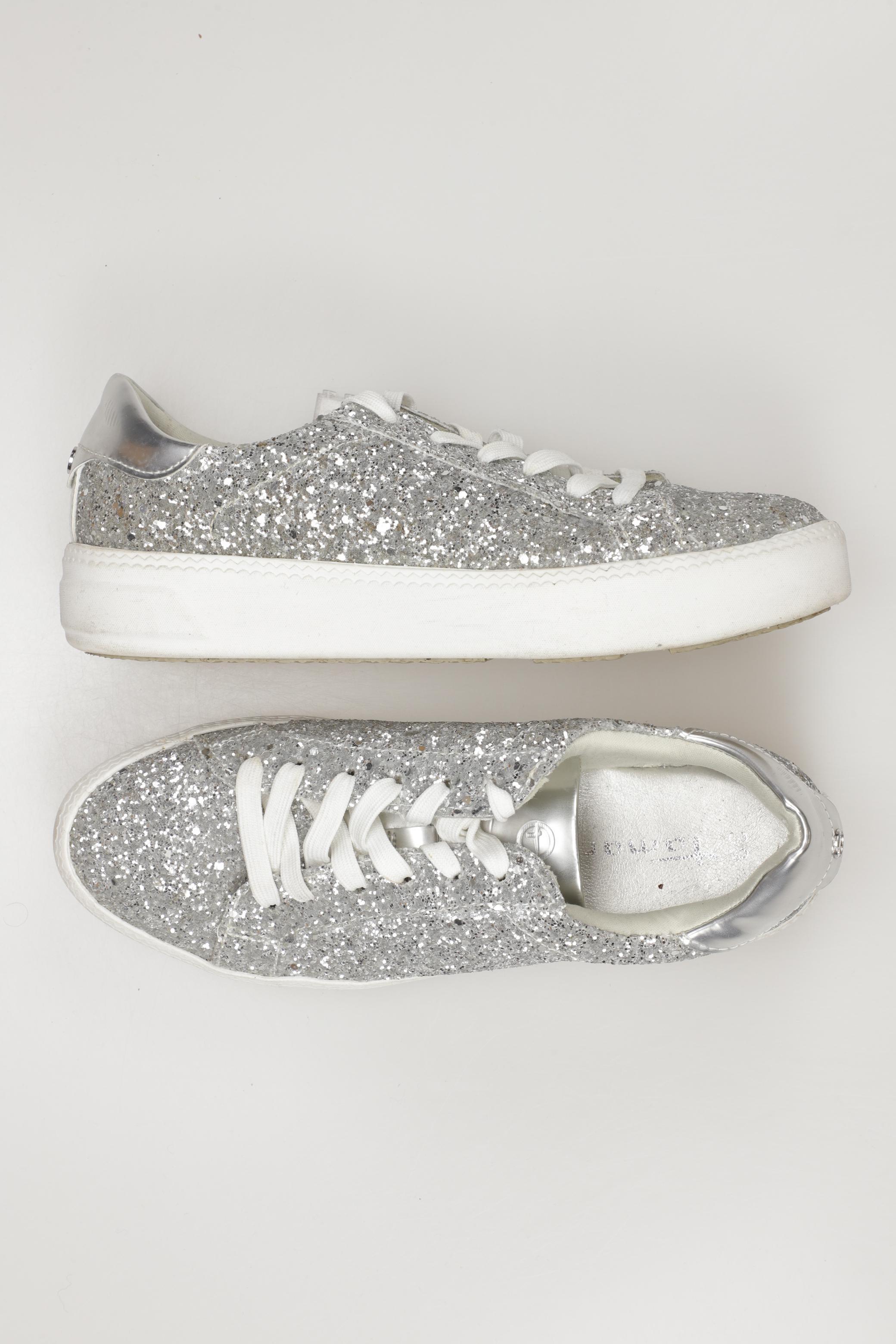 

Tamaris Damen Sneakers, silber, Gr. 39