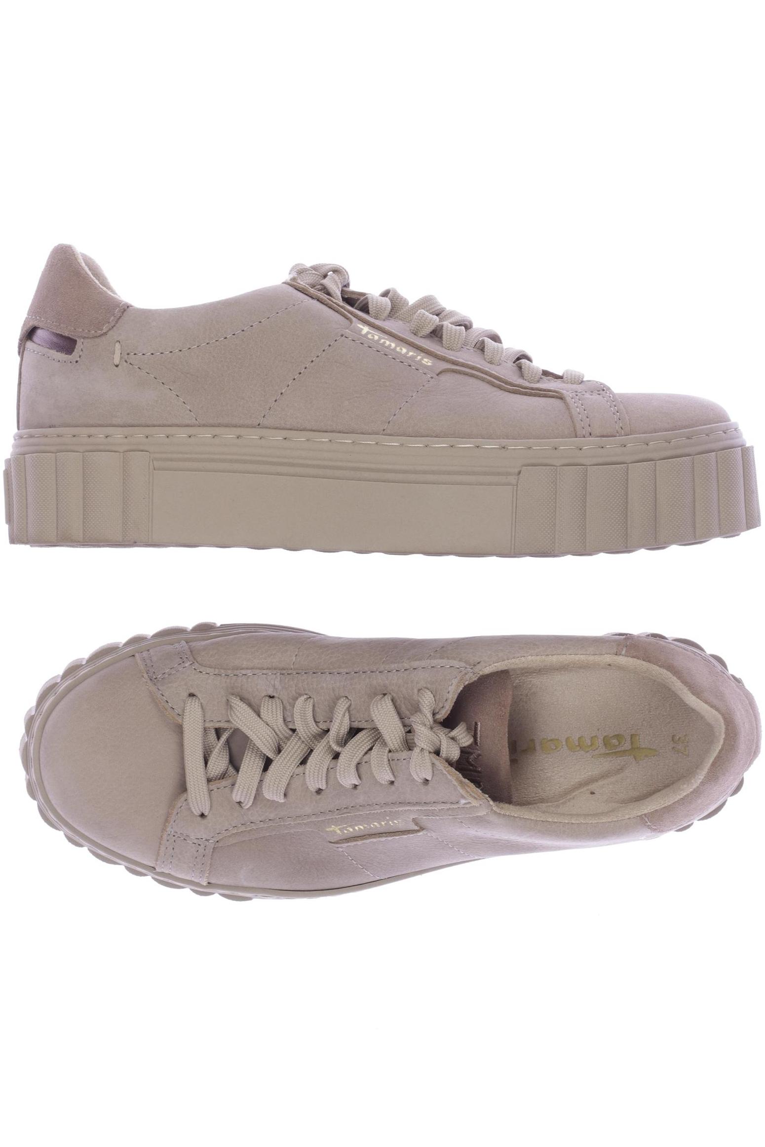 

Tamaris Damen Sneakers, beige, Gr. 37