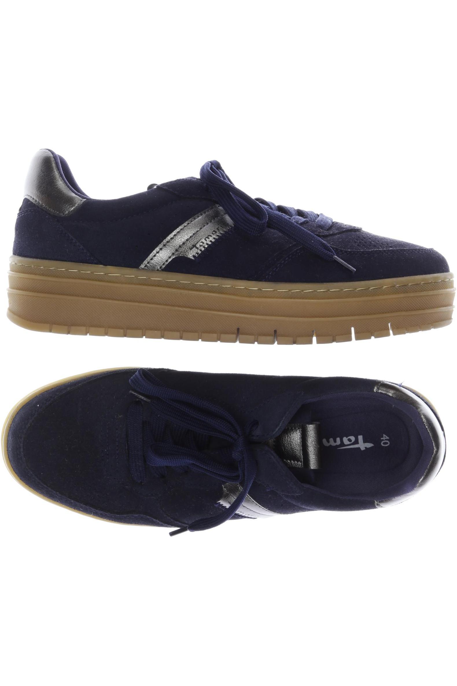 

Tamaris Damen Sneakers, marineblau, Gr. 40
