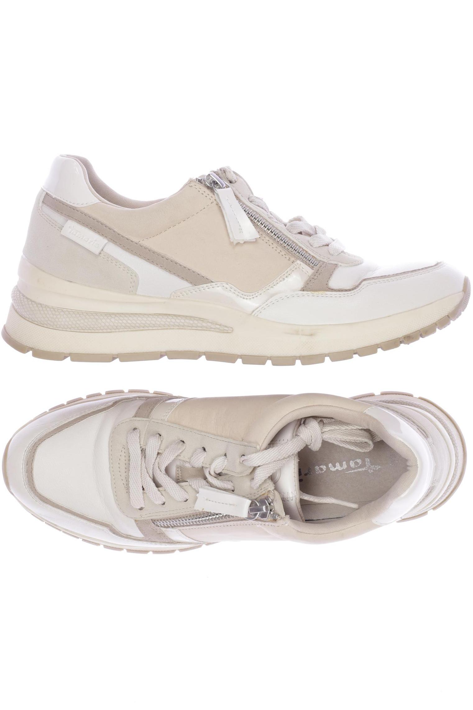 

Tamaris Damen Sneakers, beige, Gr. 40