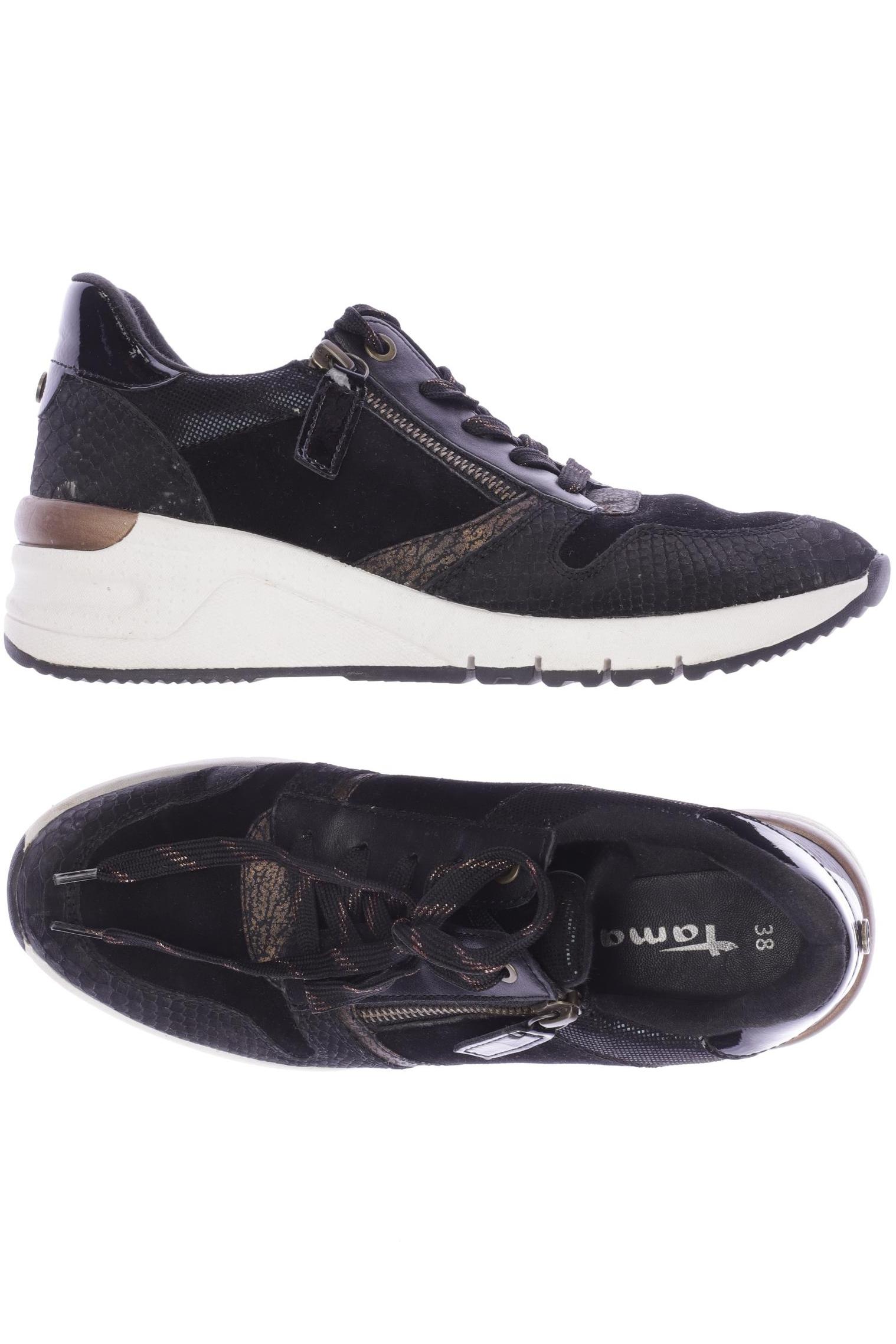 

Tamaris Damen Sneakers, schwarz, Gr. 38