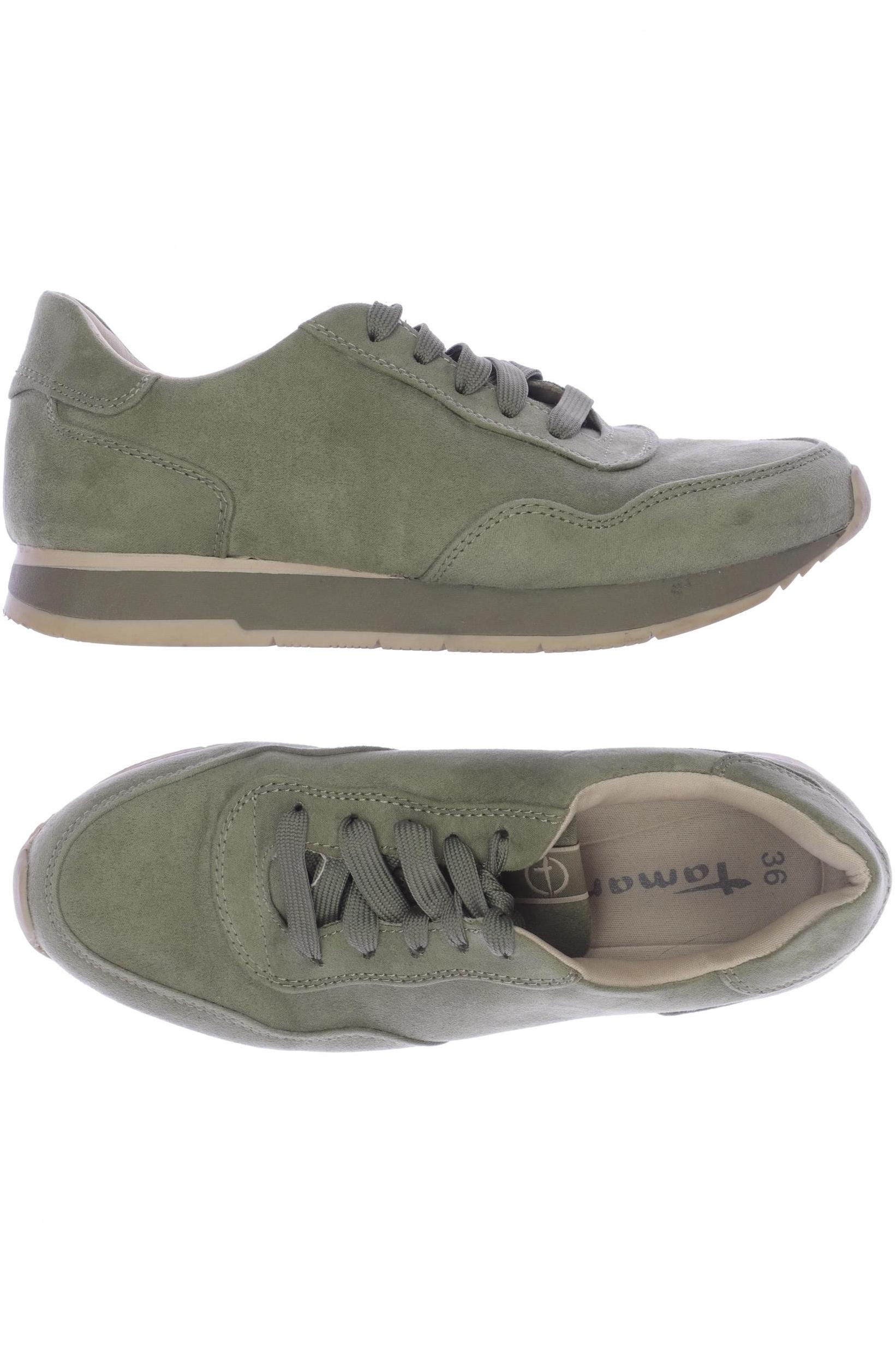 

Tamaris Damen Sneakers, grün, Gr. 36