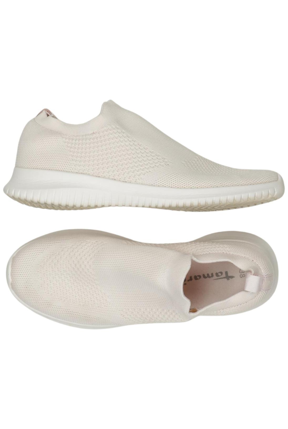 

Tamaris Damen Sneakers, cremeweiß, Gr. 38