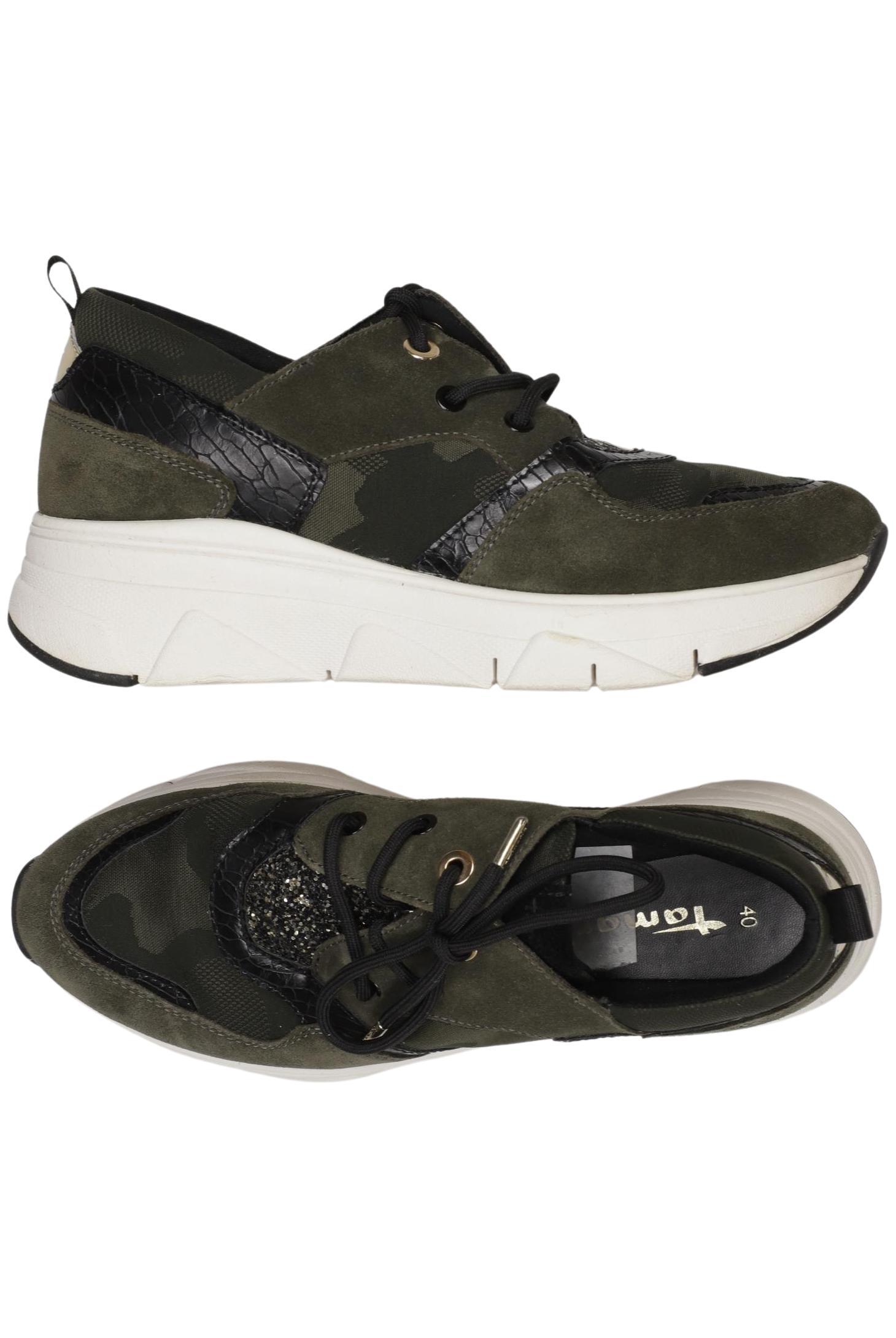 

Tamaris Damen Sneakers, grün, Gr. 40