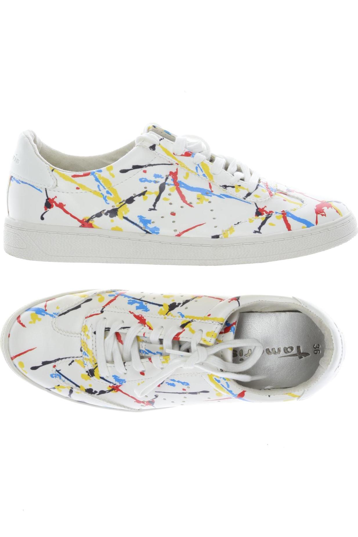 

Tamaris Damen Sneakers, cremeweiß, Gr. 36