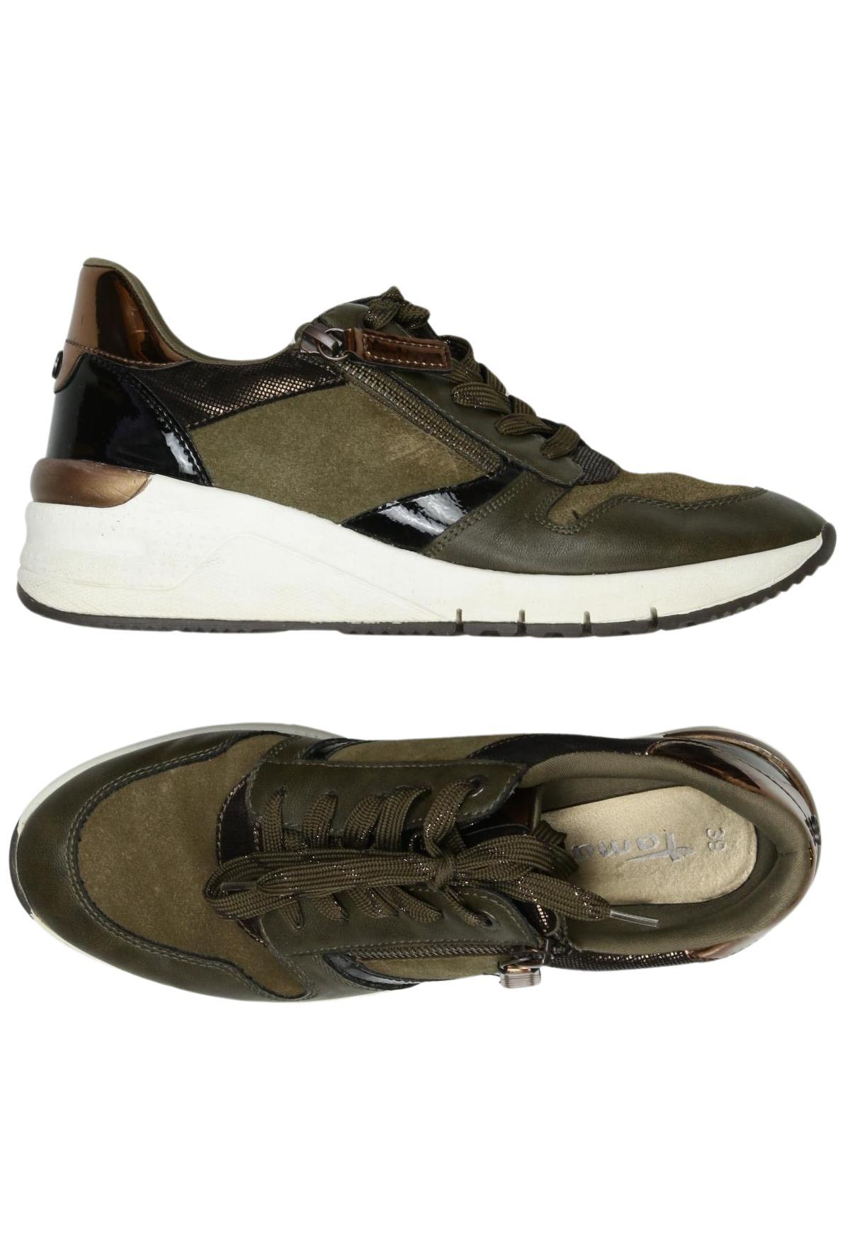 

Tamaris Damen Sneakers, grün, Gr. 39