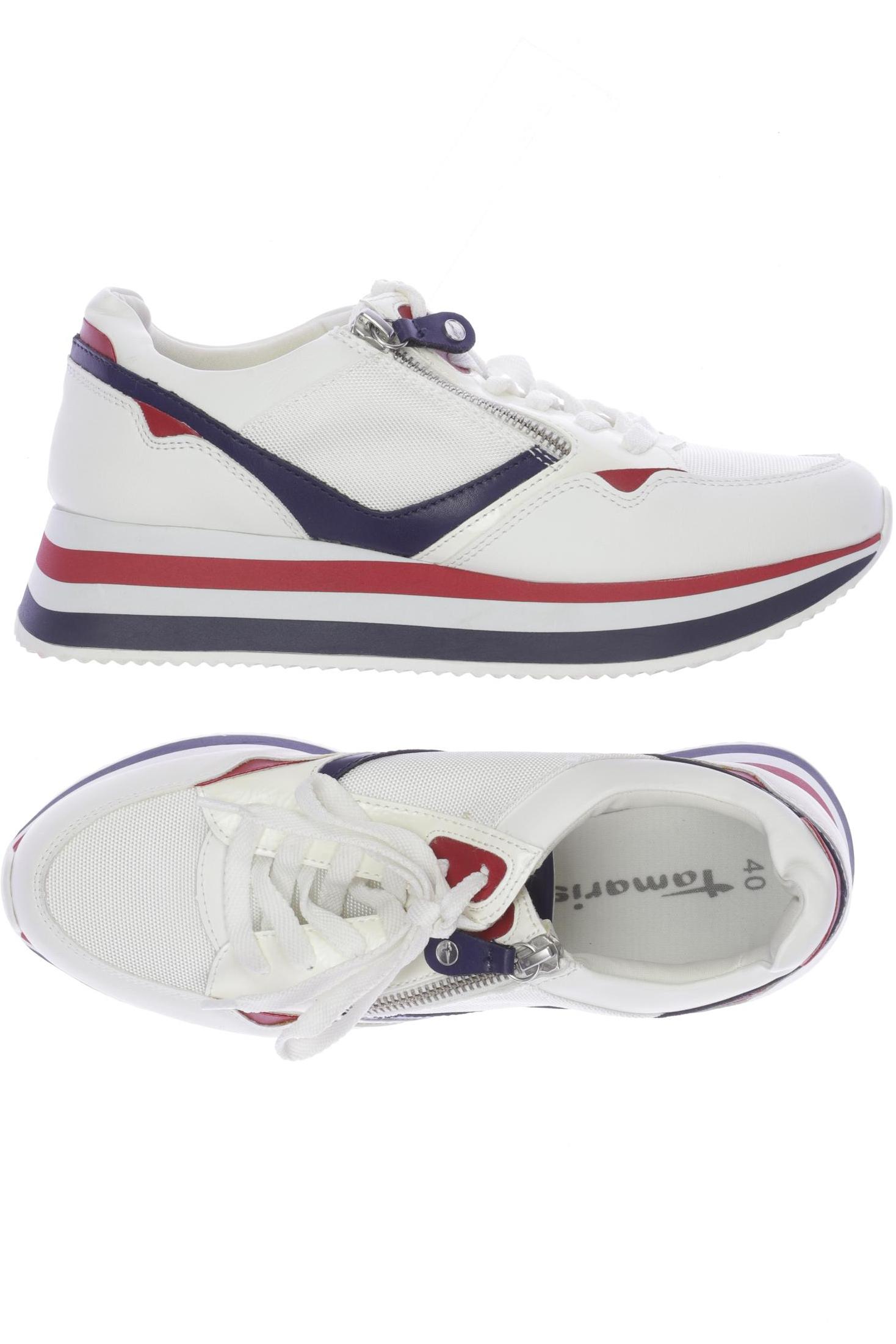 

Tamaris Damen Sneakers, weiß, Gr. 40