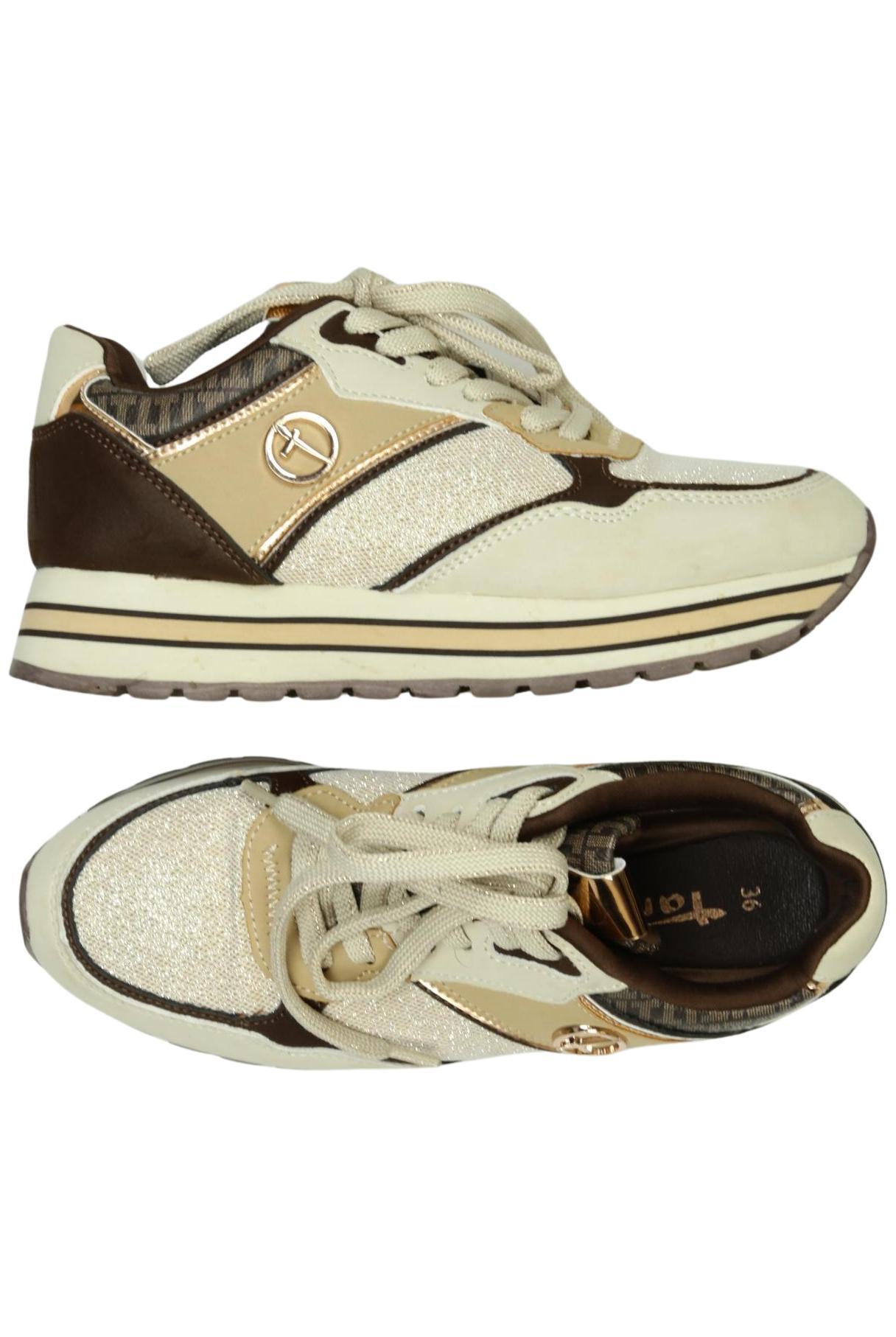 

Tamaris Damen Sneakers, beige, Gr. 36