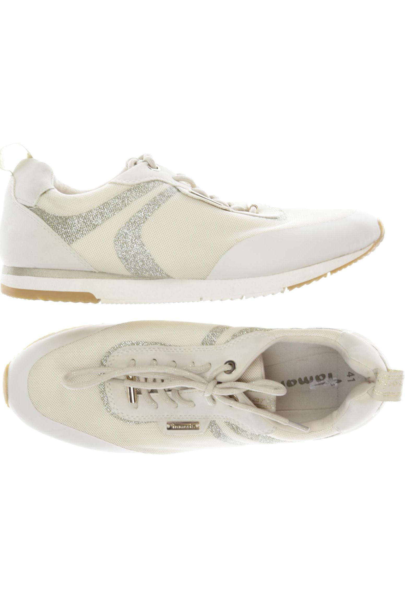 

Tamaris Damen Sneakers, cremeweiß, Gr. 41
