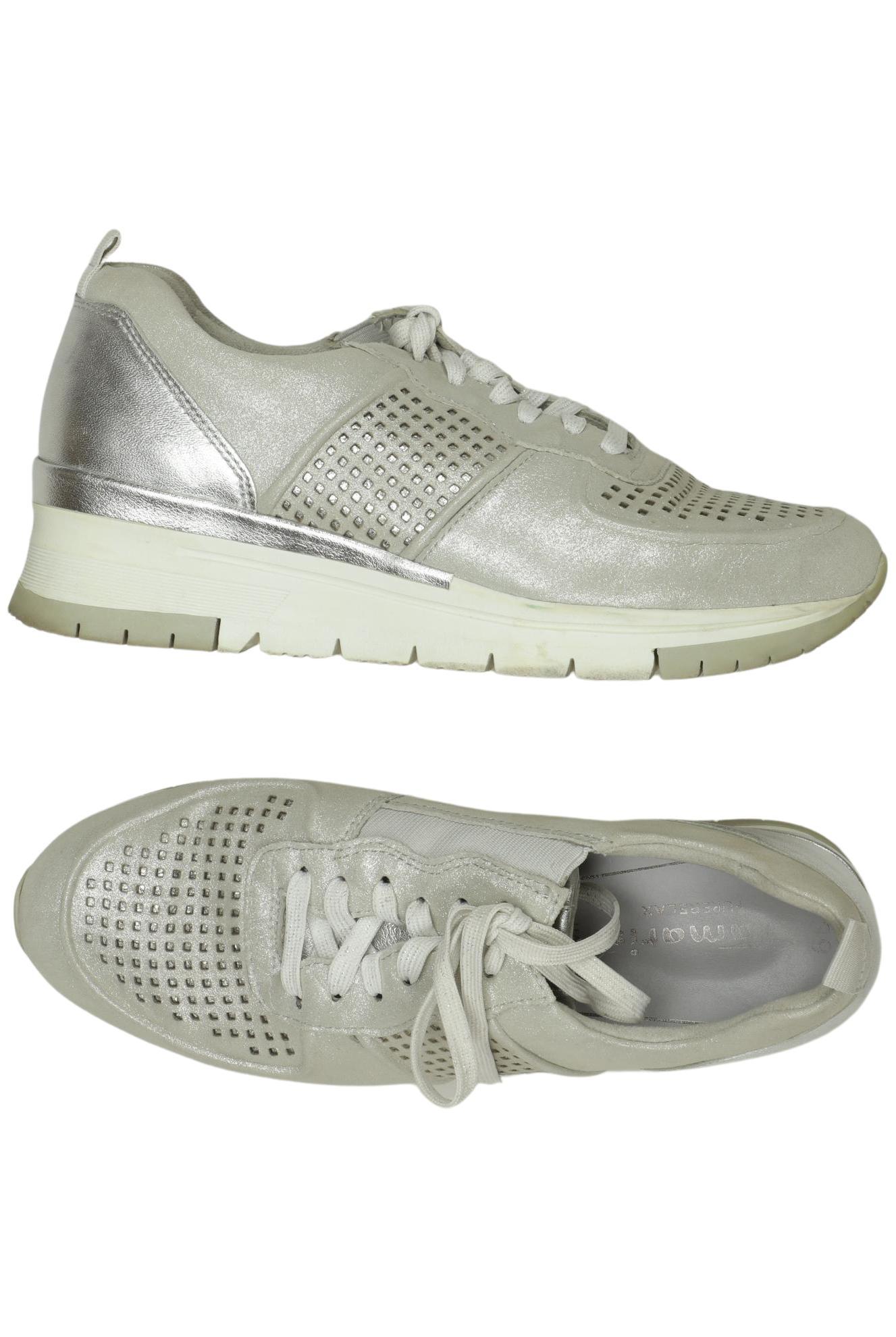 

Tamaris Damen Sneakers, silber, Gr. 39