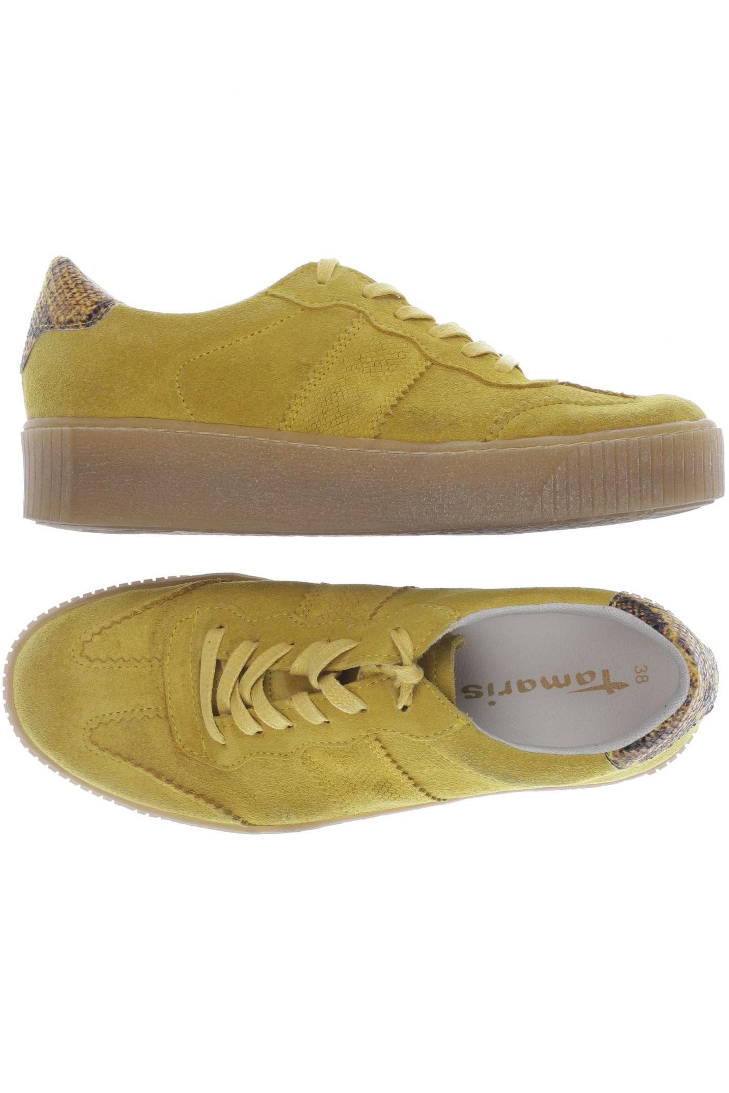 

Tamaris Damen Sneakers, gelb, Gr. 38