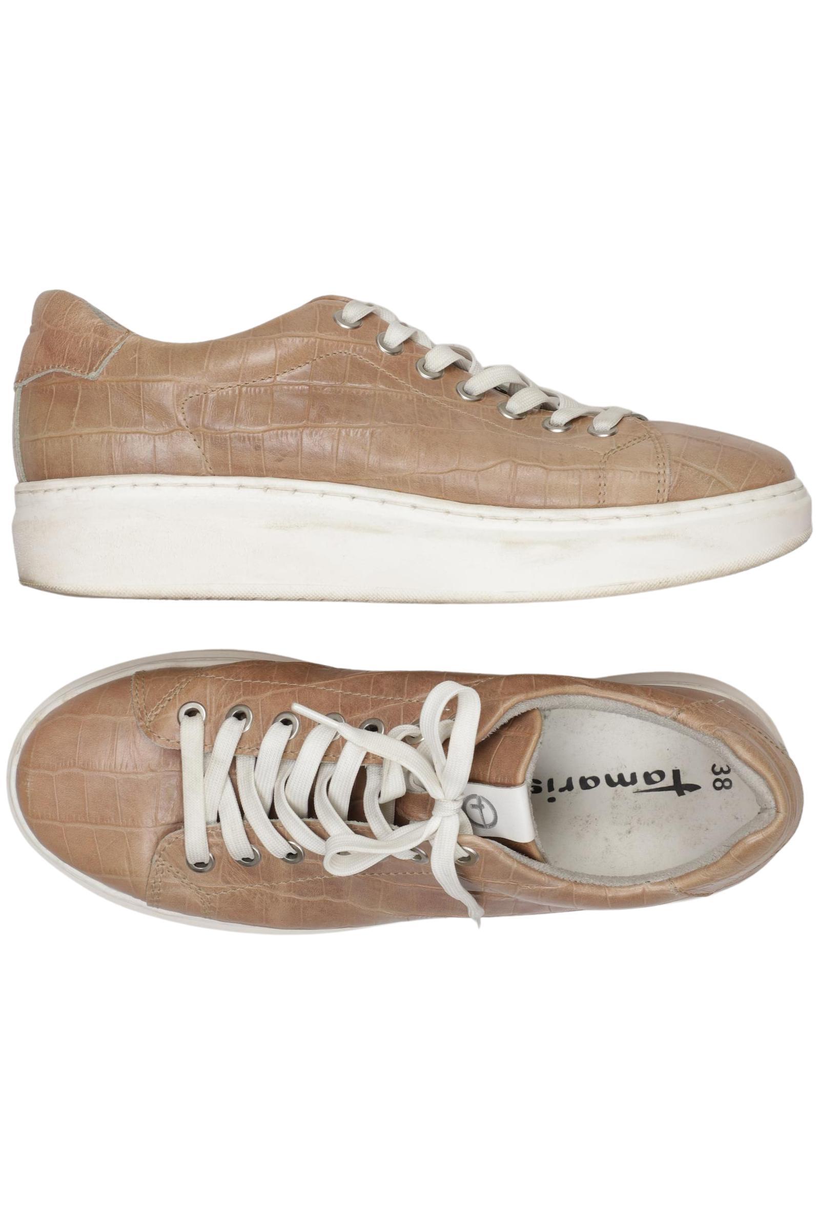 

Tamaris Damen Sneakers, braun, Gr. 38