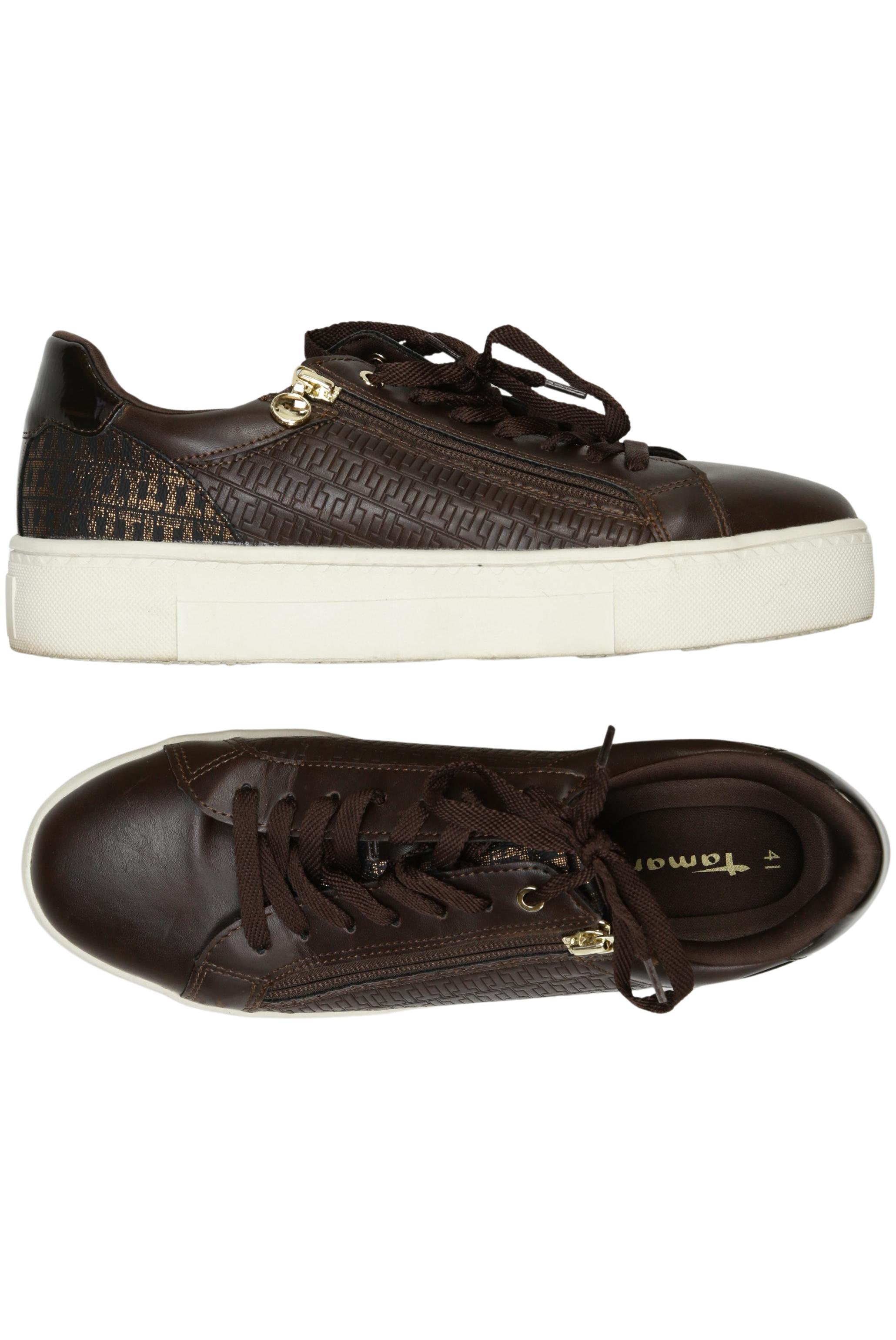 

Tamaris Damen Sneakers, braun, Gr. 41