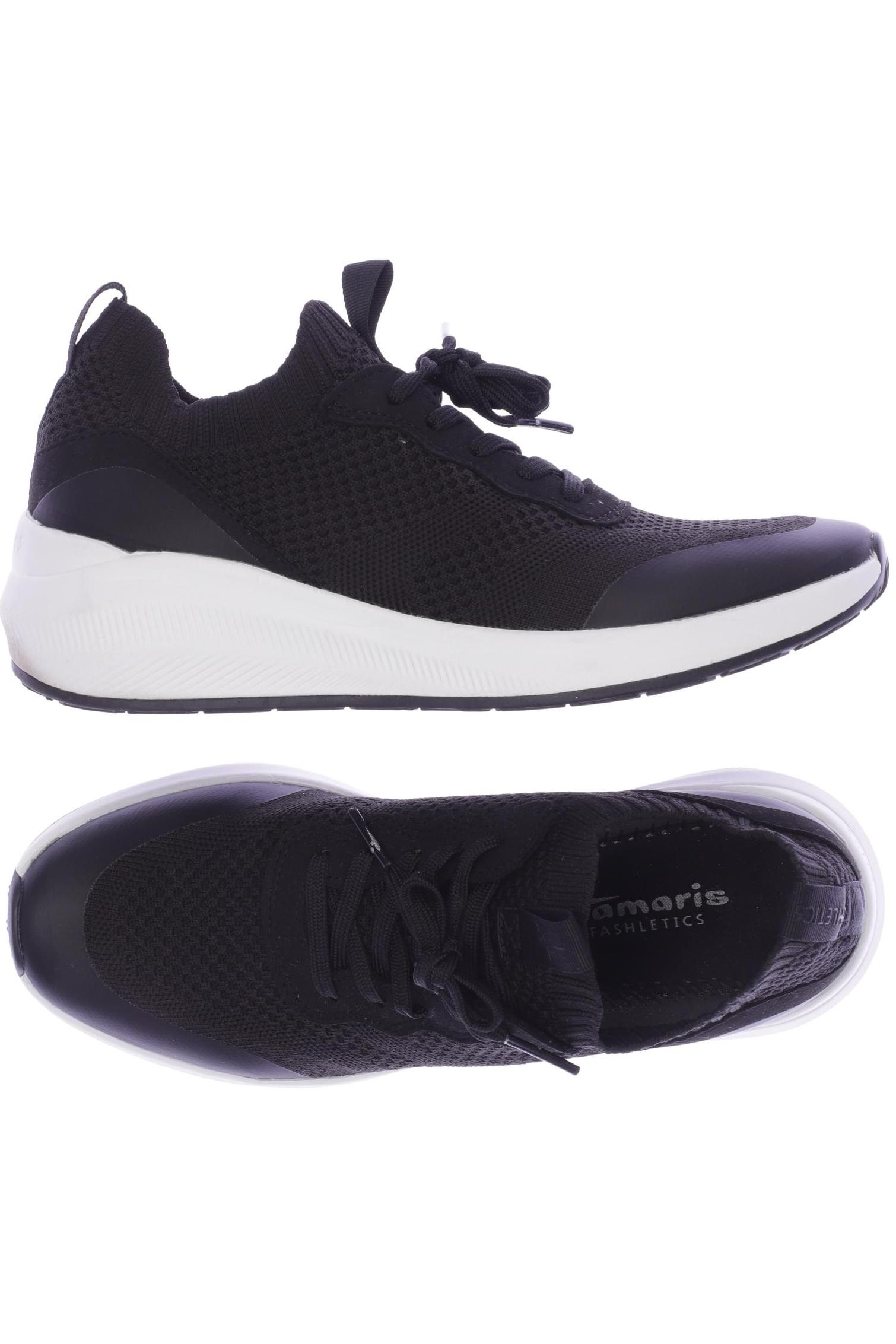 

Tamaris Damen Sneakers, schwarz, Gr. 38