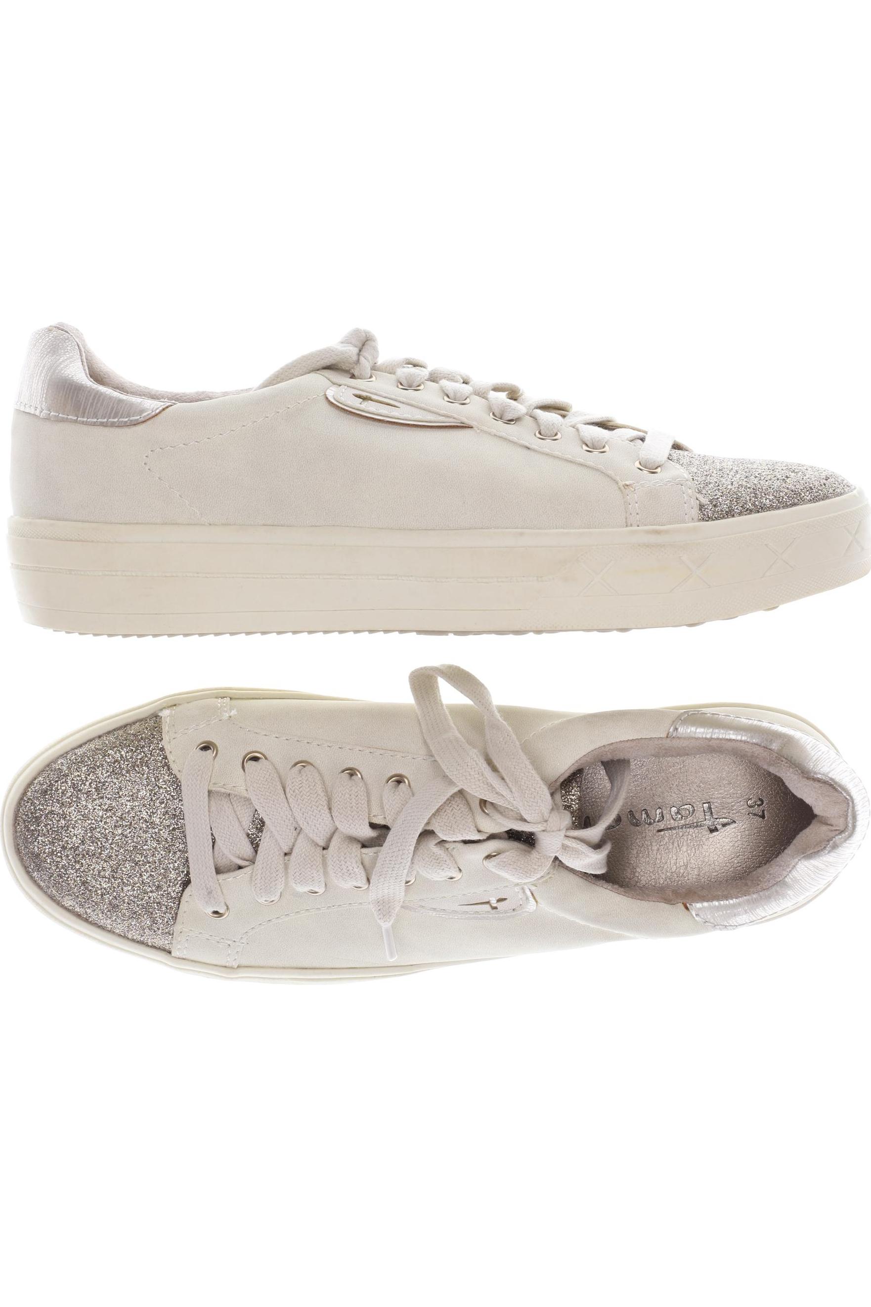 

Tamaris Damen Sneakers, cremeweiß, Gr. 37