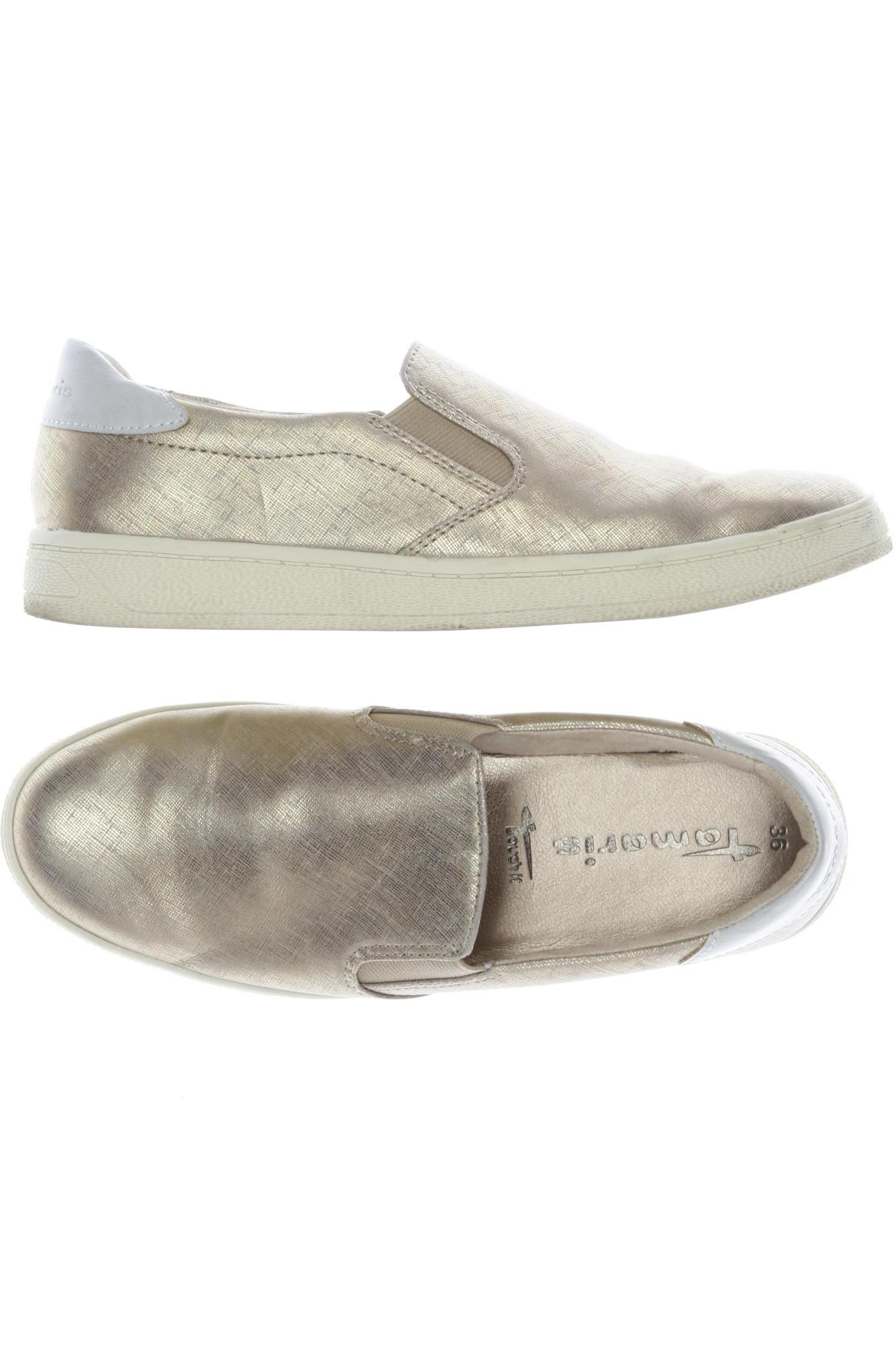 

Tamaris Damen Sneakers, gold, Gr. 36