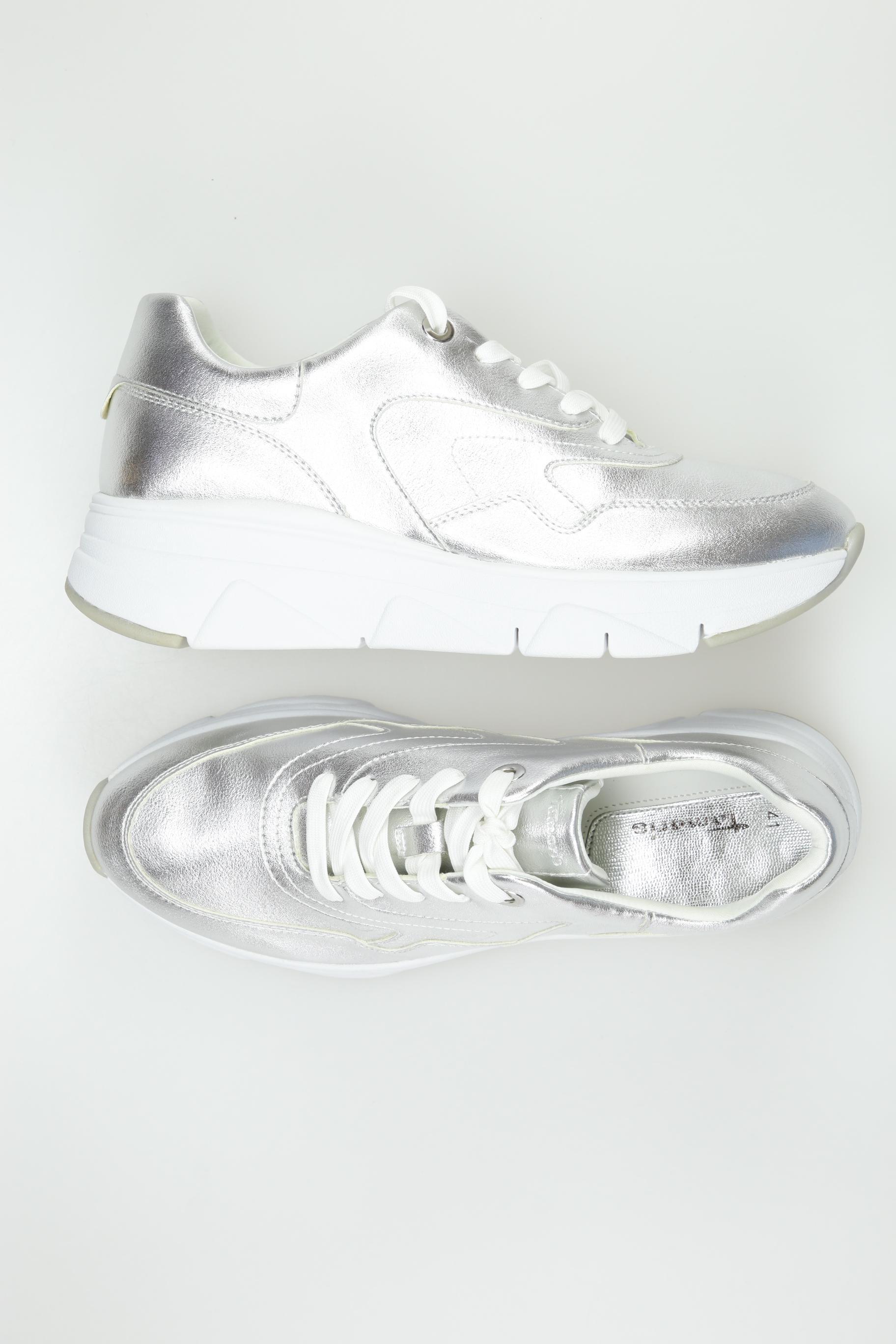 

Tamaris Damen Sneakers, silber, Gr. 41