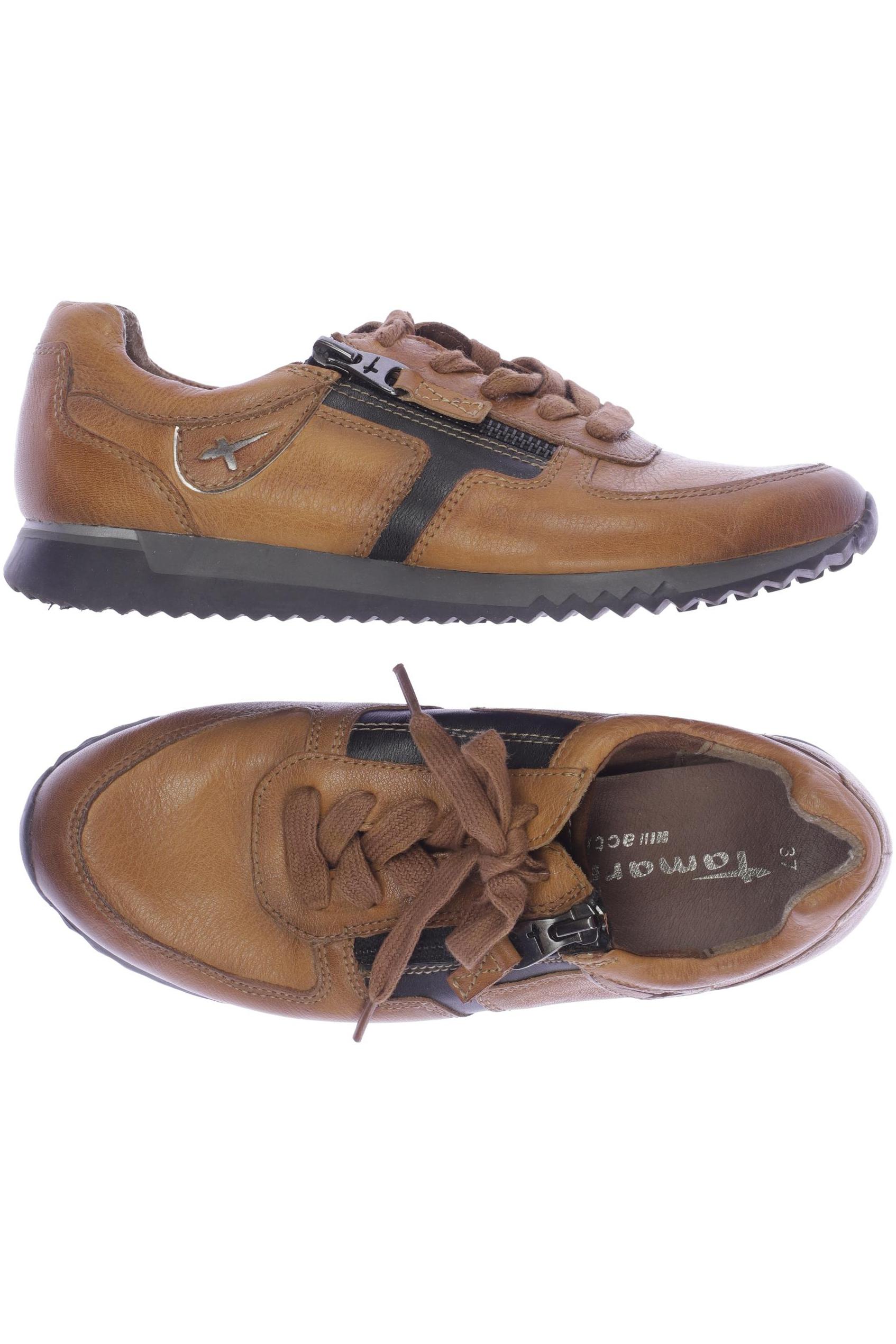 

Tamaris Damen Sneakers, braun, Gr. 37