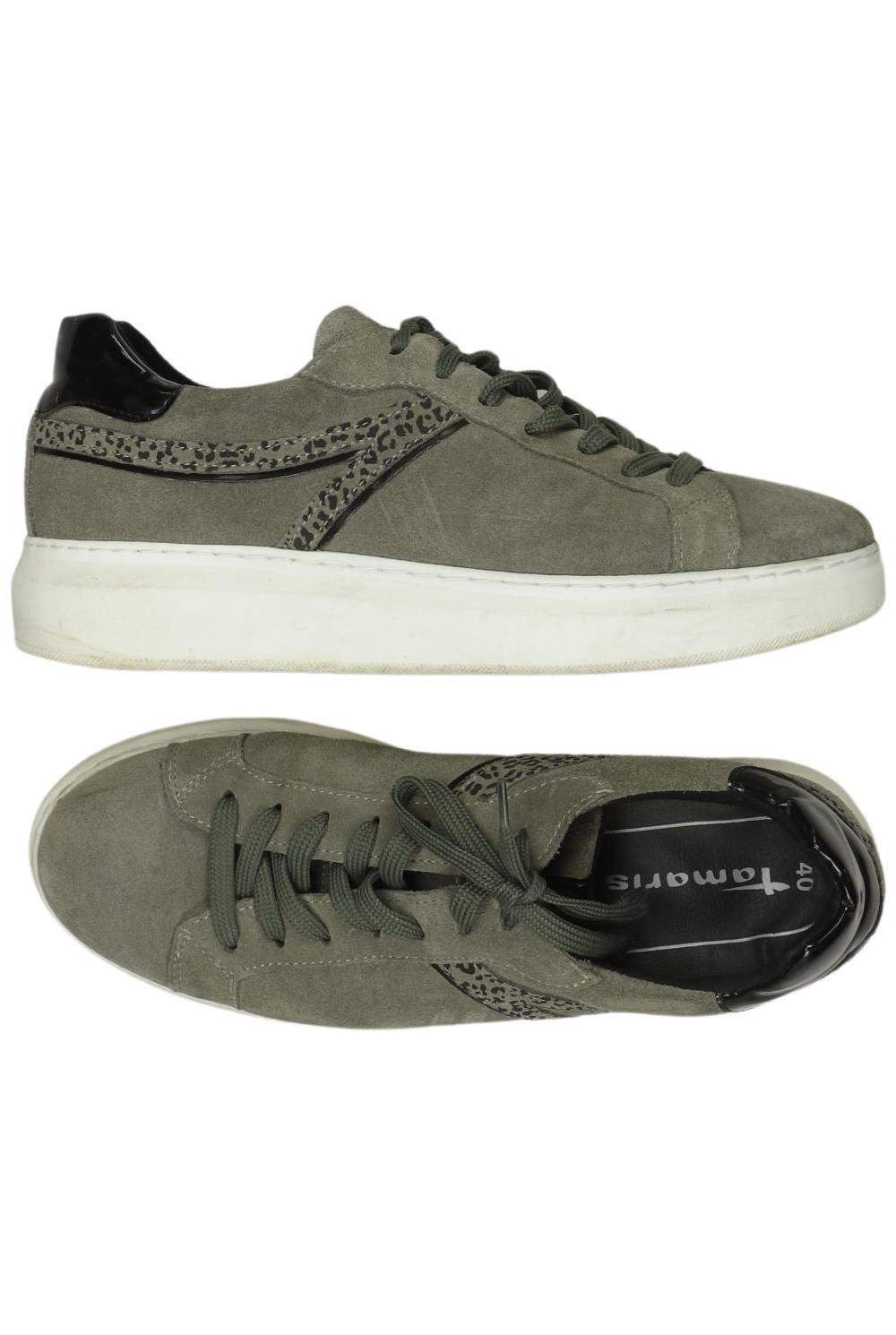 

Tamaris Damen Sneakers, grün, Gr. 40