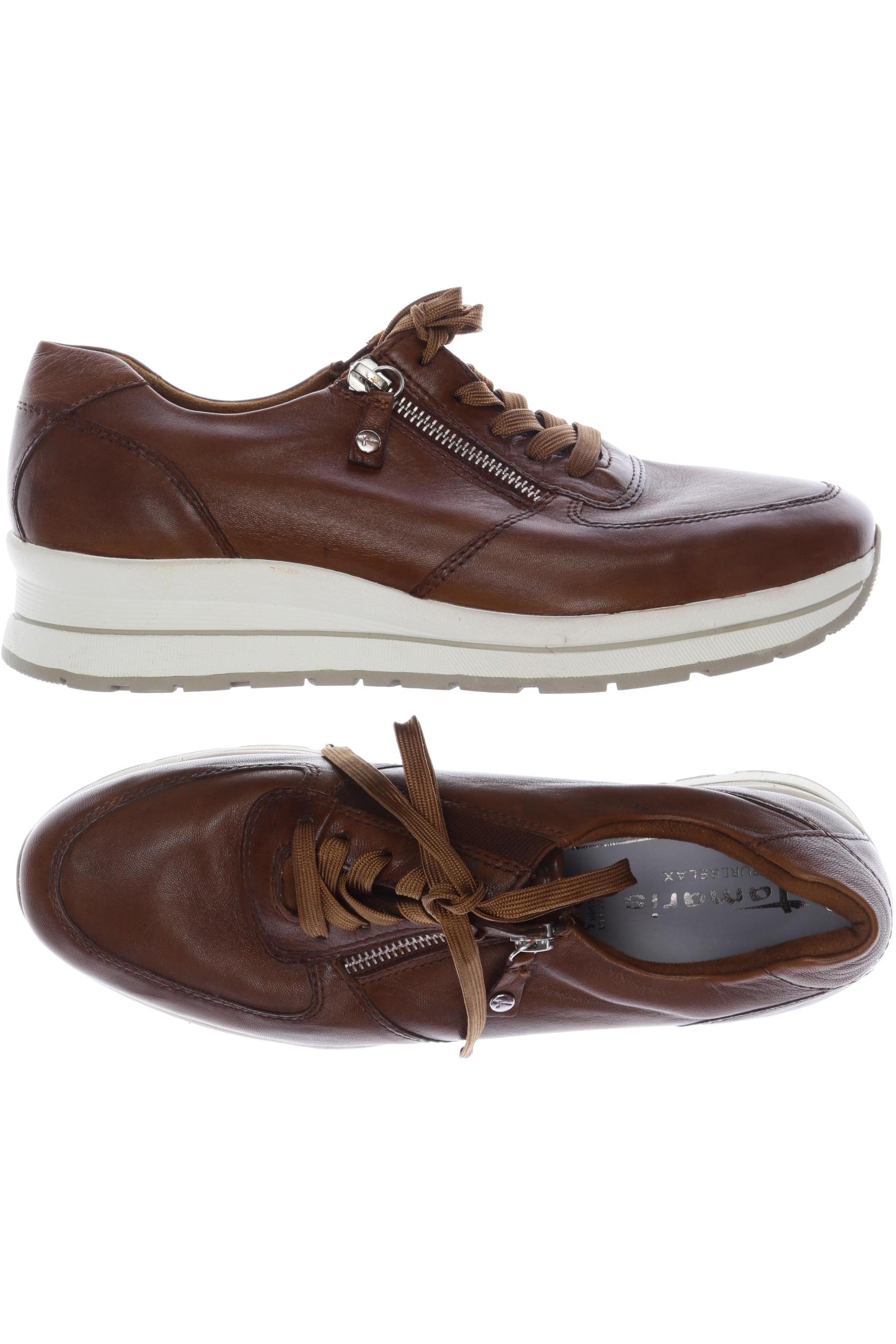 

Tamaris Damen Sneakers, braun, Gr. 40