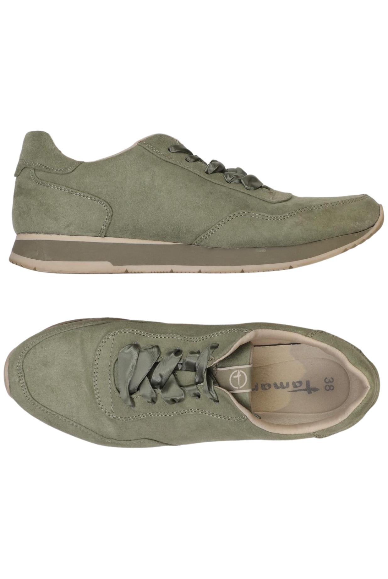 

Tamaris Damen Sneakers, grün, Gr. 38