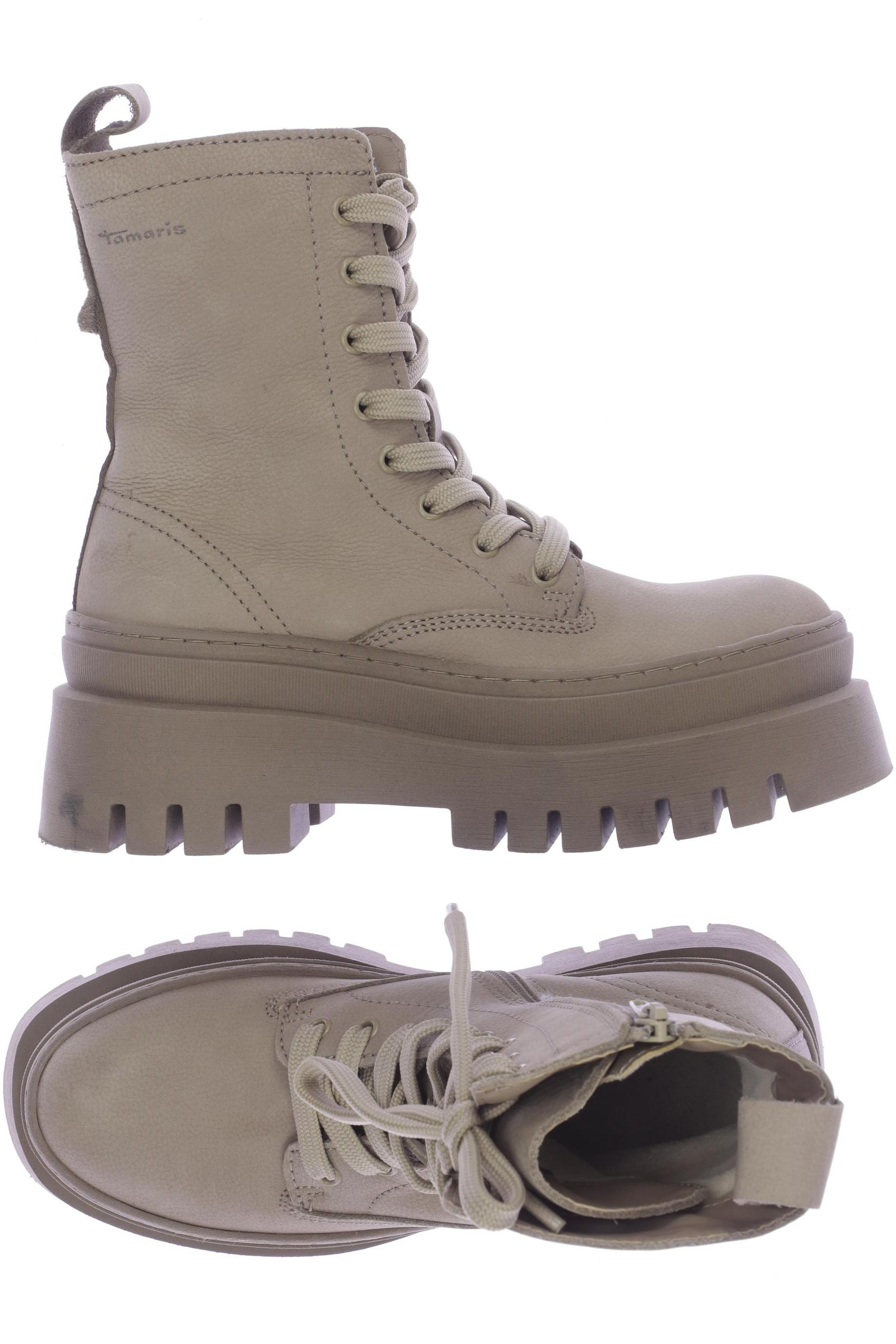 

Tamaris Damen Stiefel, beige, Gr. 38
