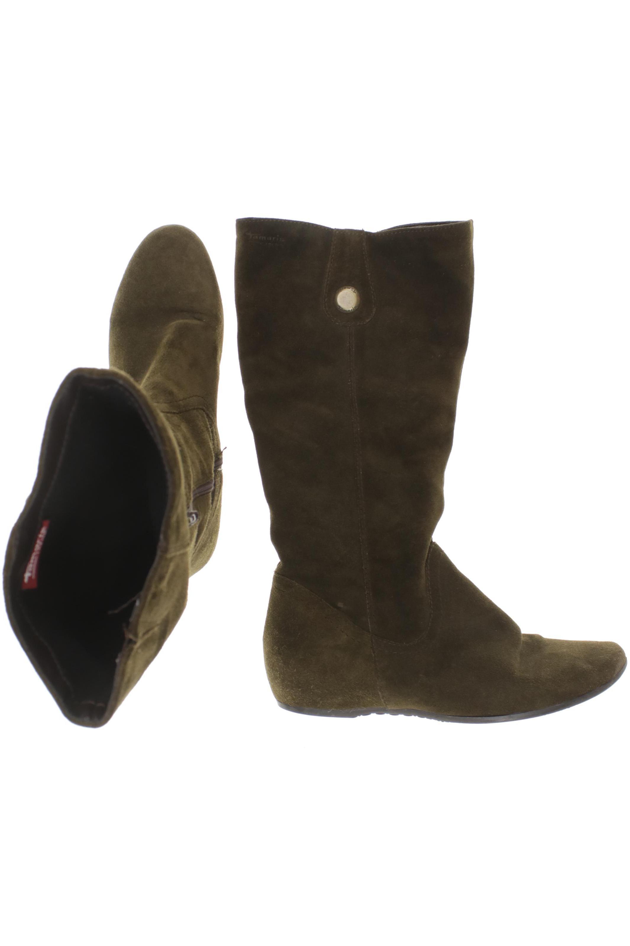 

Tamaris Damen Stiefel, grün, Gr. 38