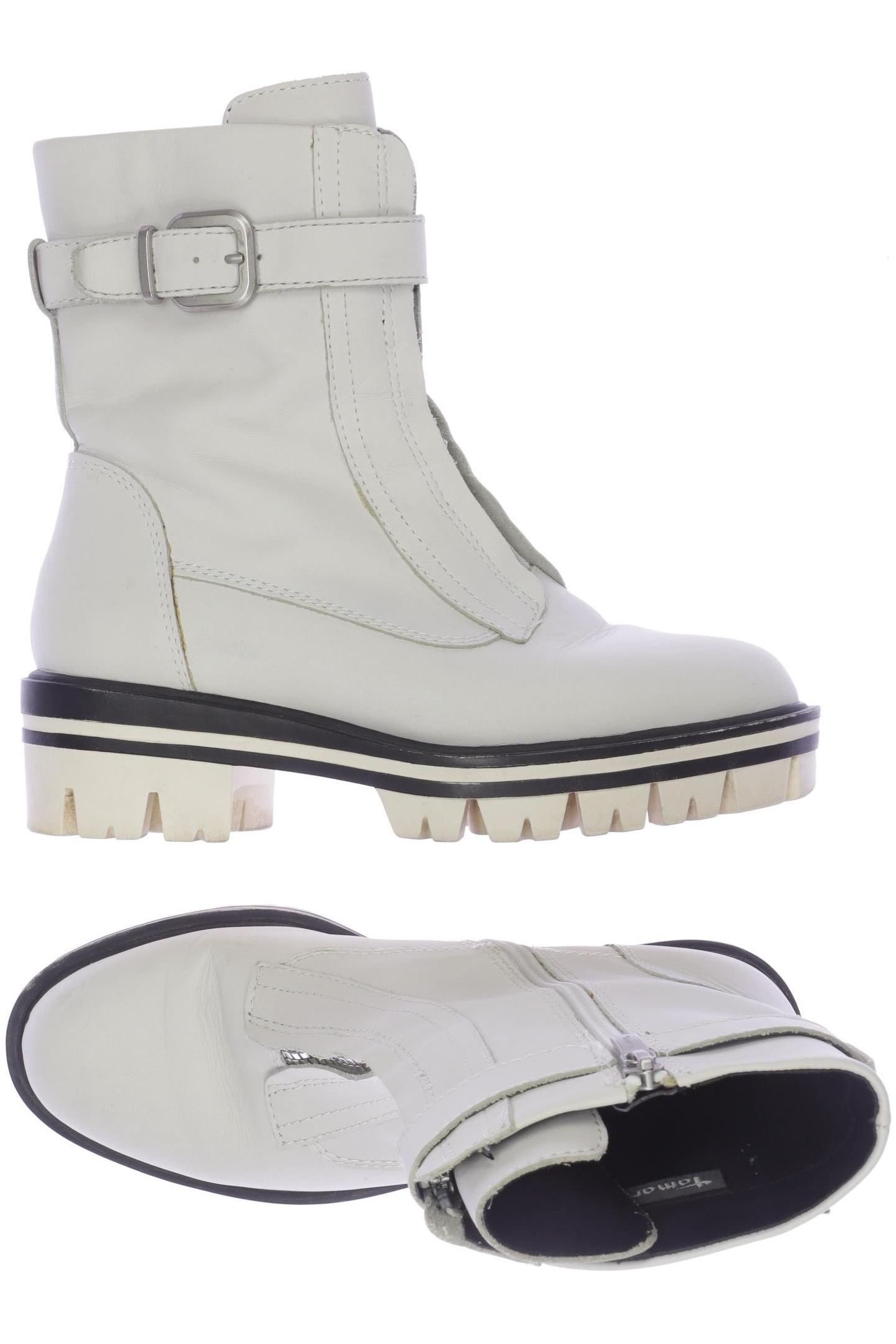 

Tamaris Damen Stiefel, weiß, Gr. 37