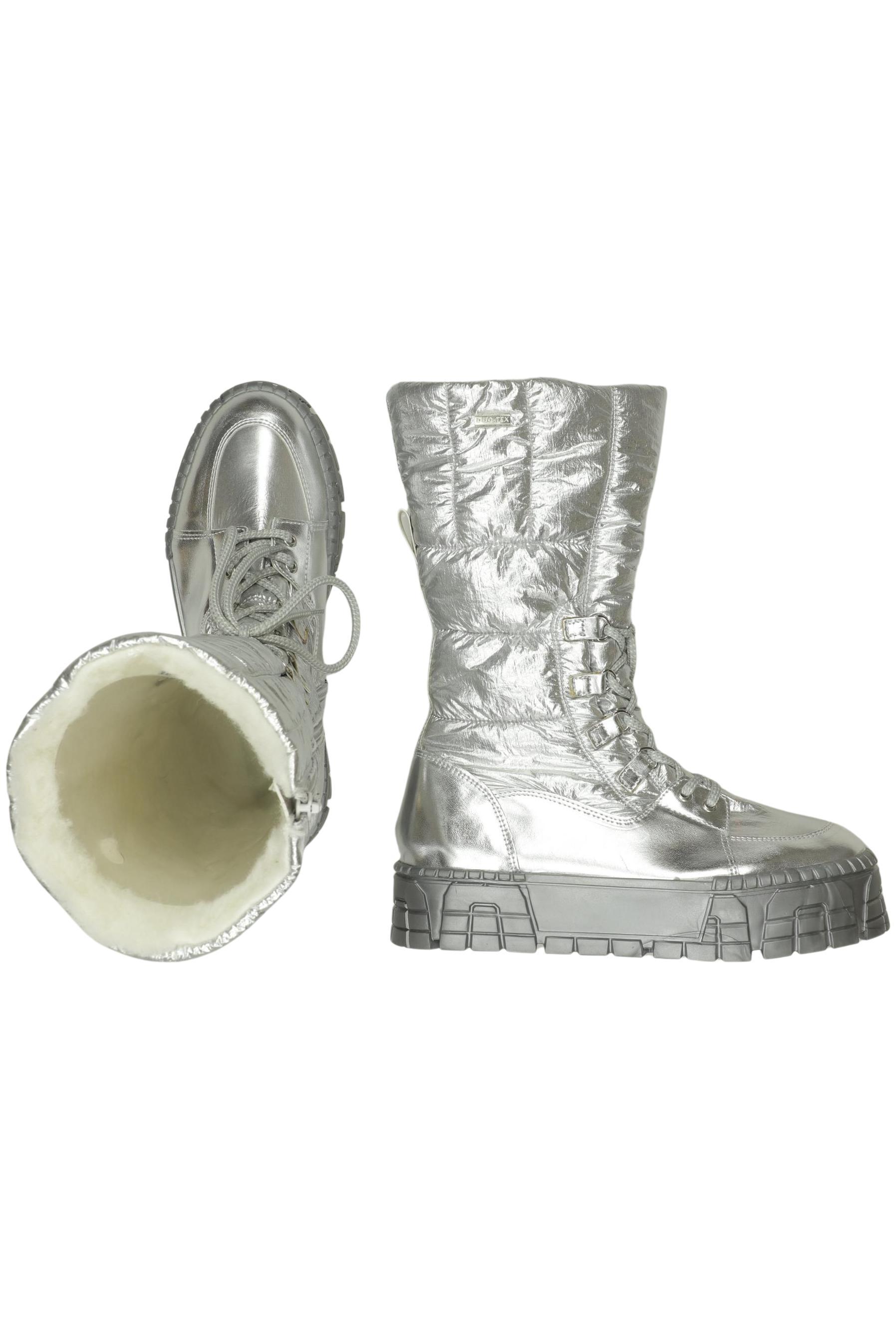

Tamaris Damen Stiefel, silber, Gr. 39