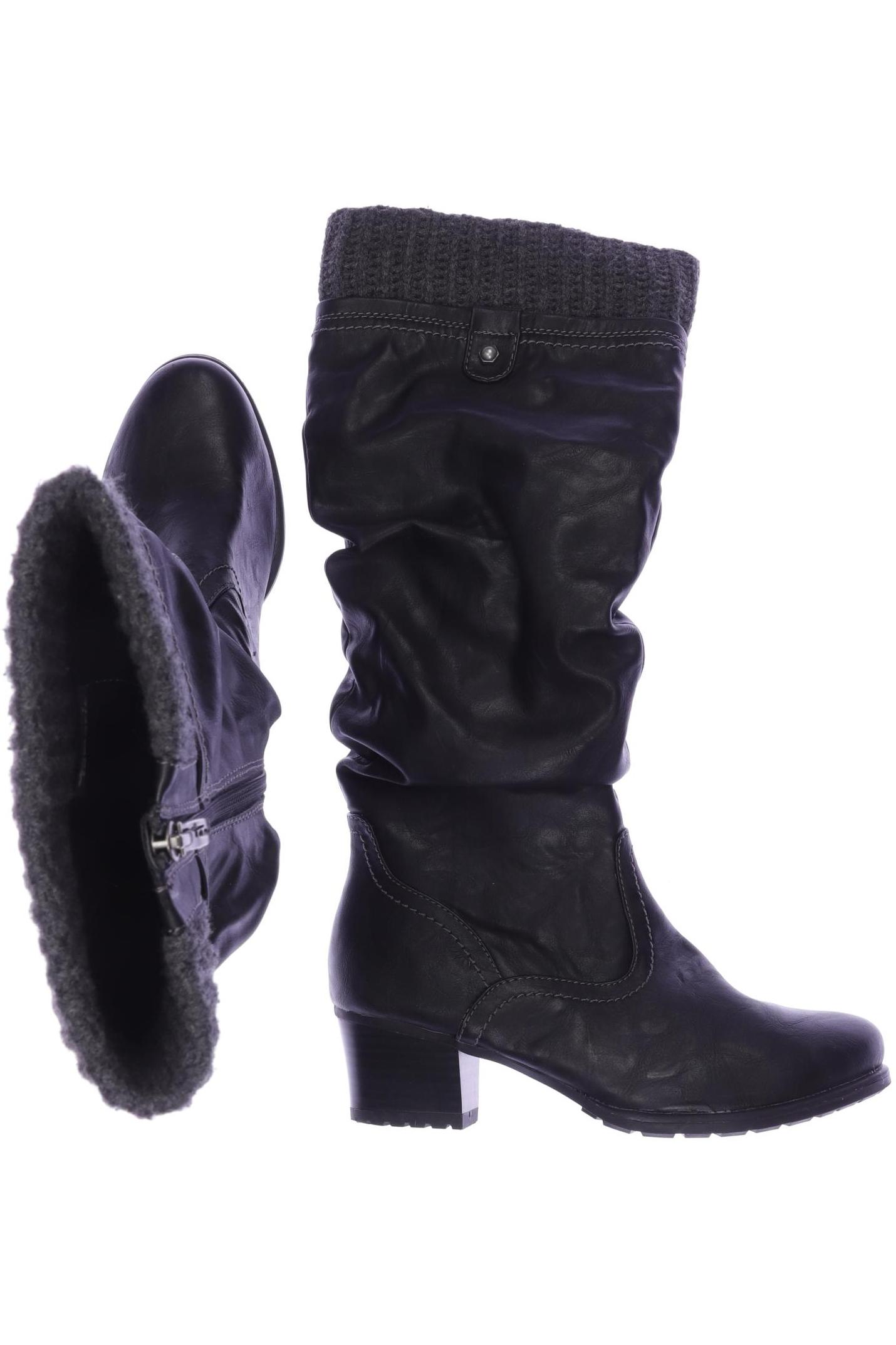 

Tamaris Damen Stiefel, schwarz, Gr. 38