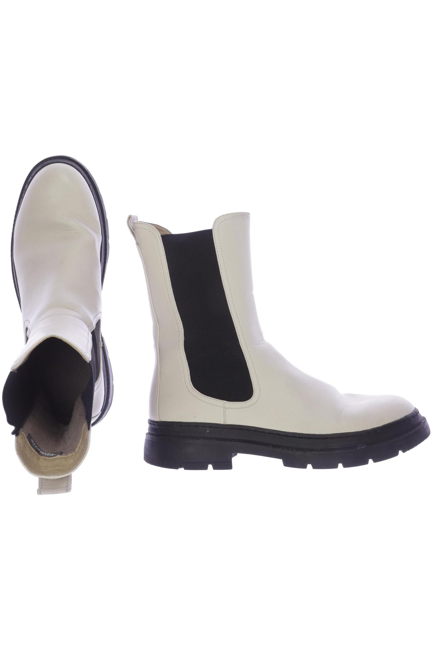

Tamaris Damen Stiefel, cremeweiß