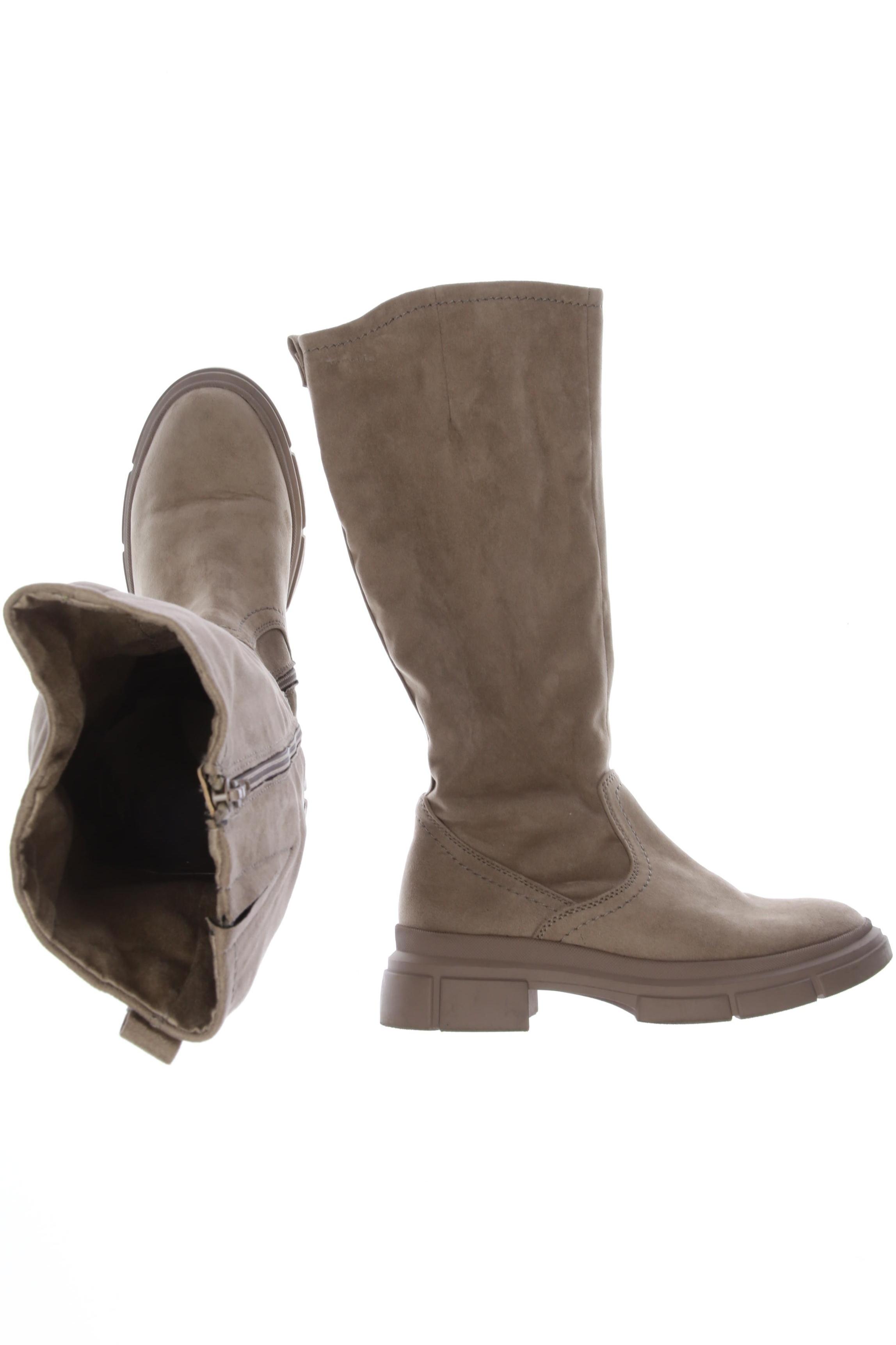 

Tamaris Damen Stiefel, beige, Gr. 40