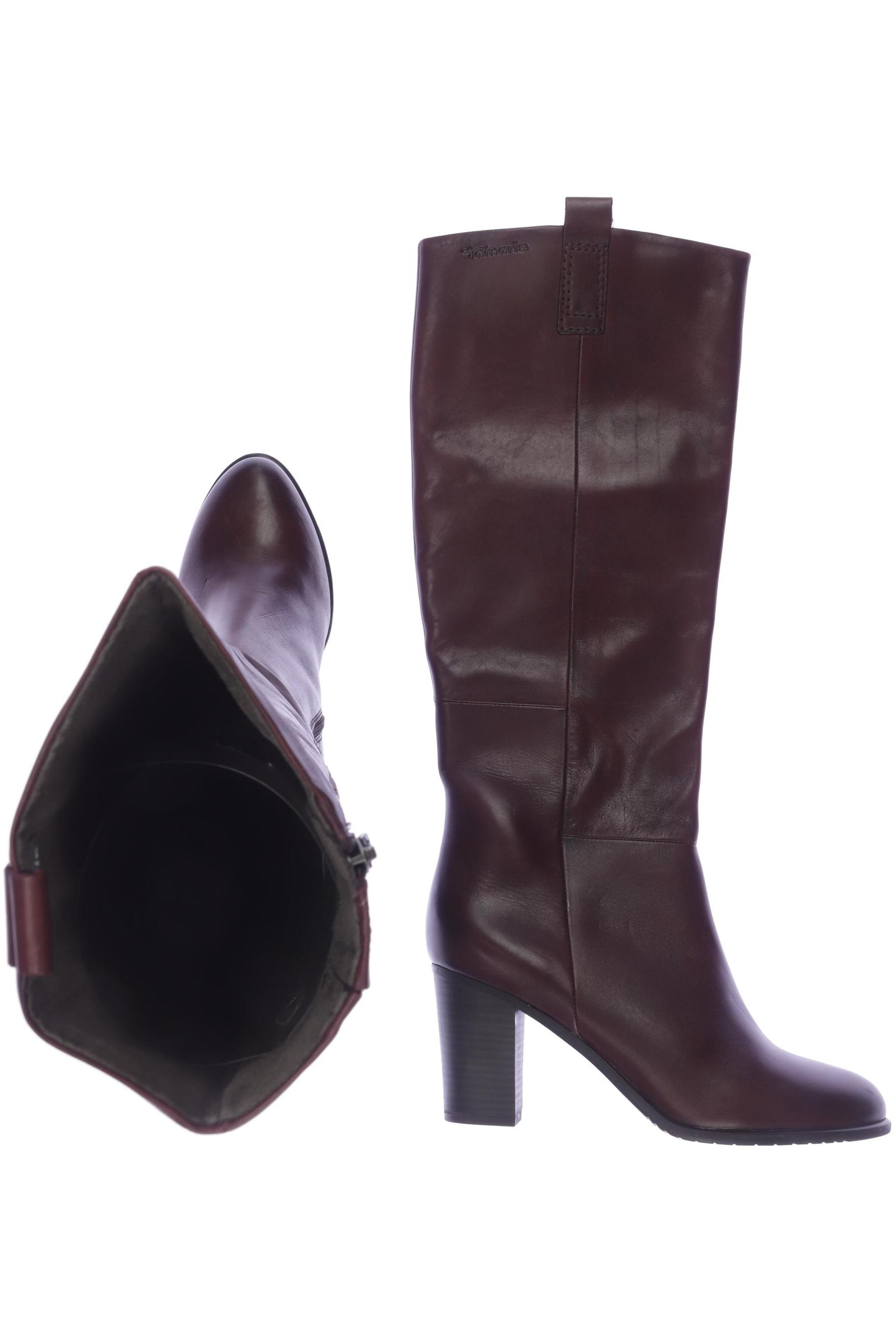 

Tamaris Damen Stiefel, bordeaux, Gr. 39
