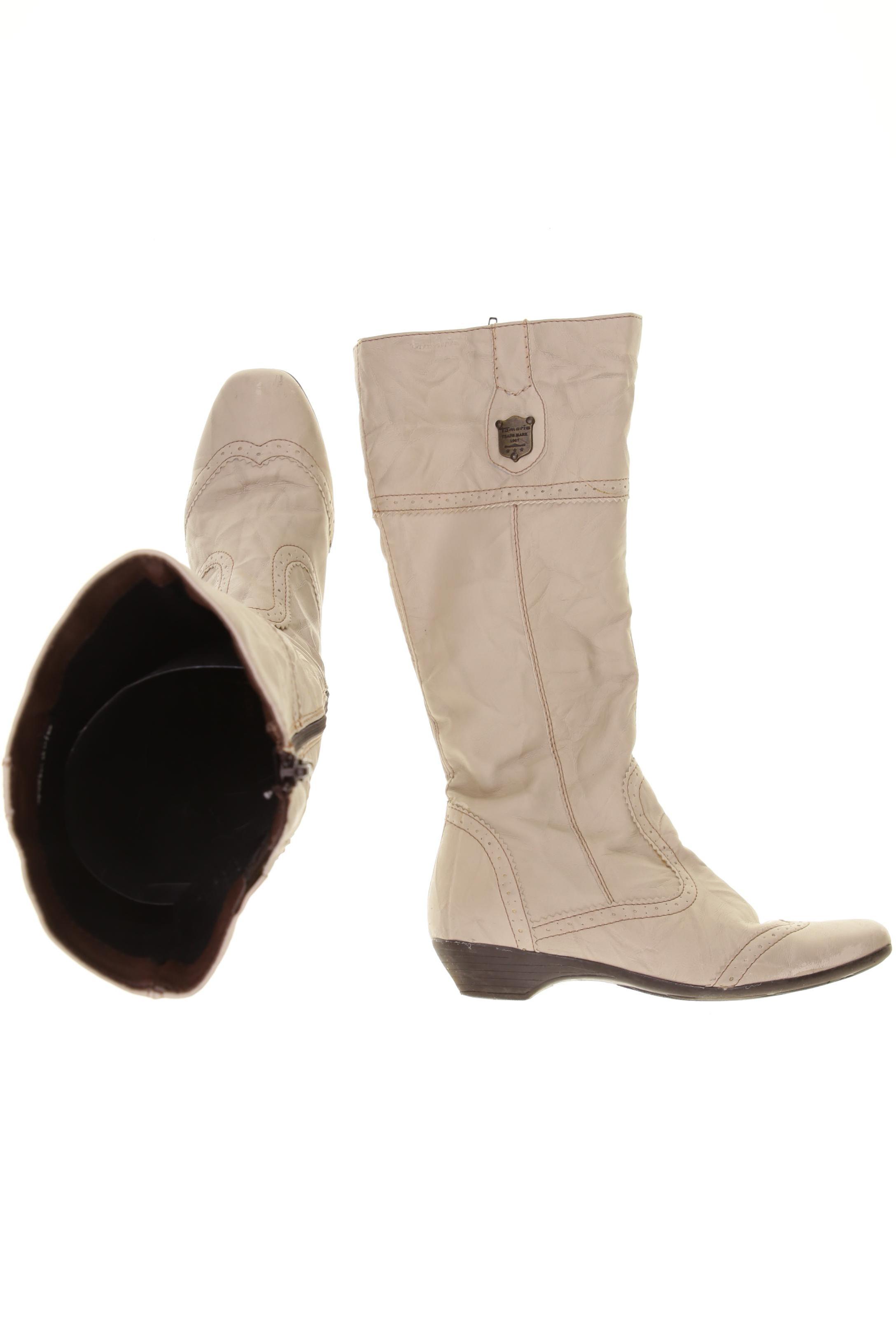

Tamaris Damen Stiefel, beige, Gr. 38