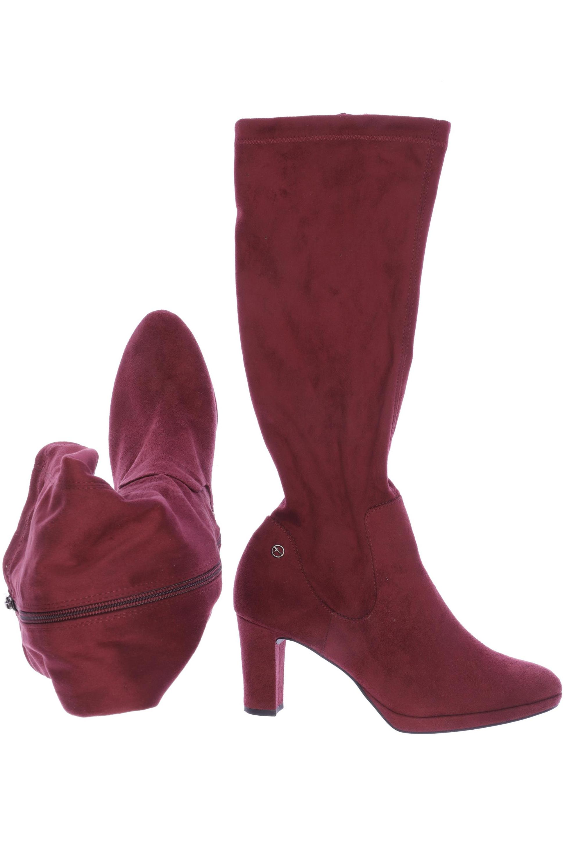 

Tamaris Damen Stiefel, bordeaux, Gr. 39