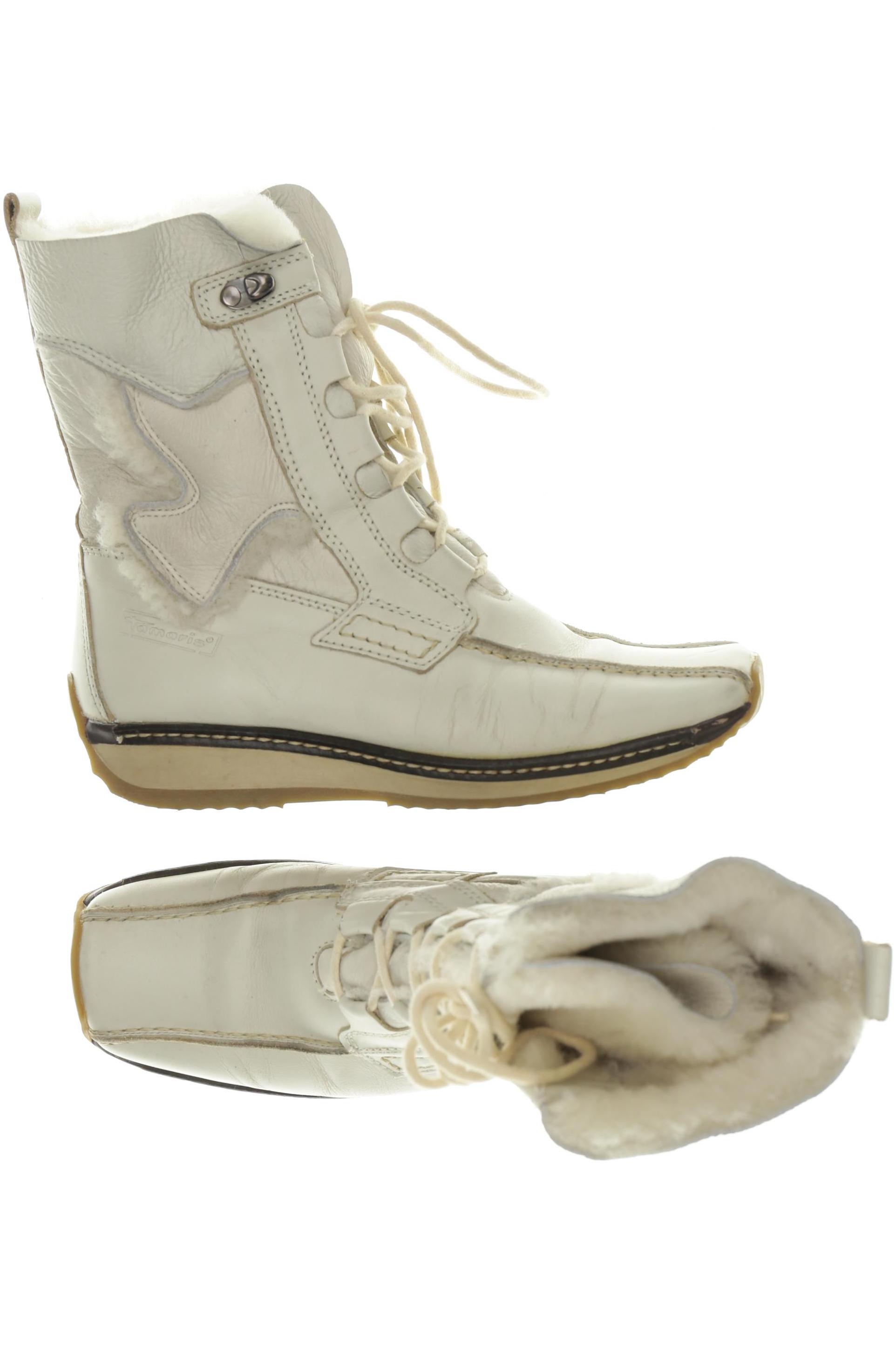 

Tamaris Damen Stiefel, weiß, Gr. 36