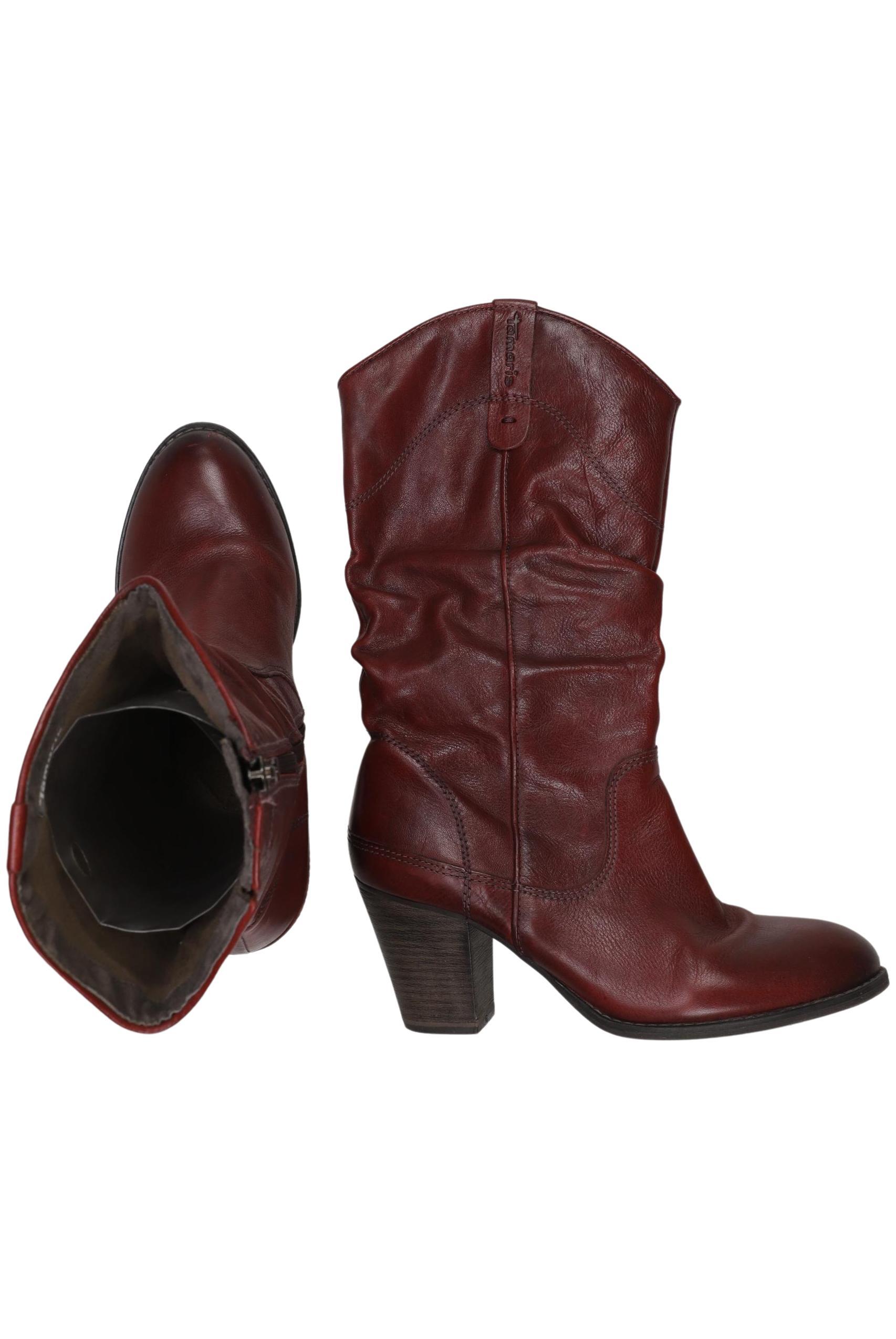 

Tamaris Damen Stiefel, rot, Gr. 38