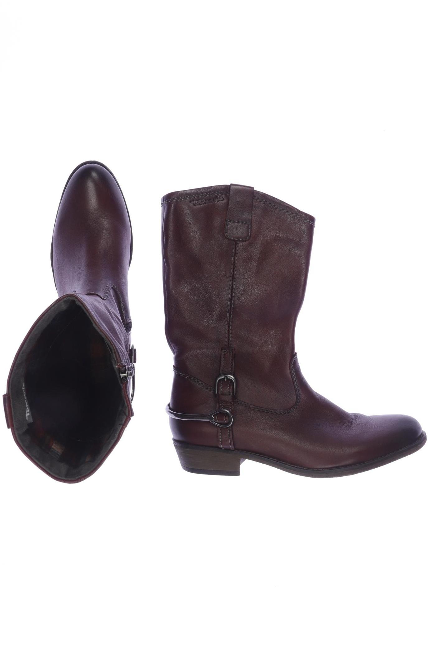 

Tamaris Damen Stiefel, bordeaux, Gr. 37