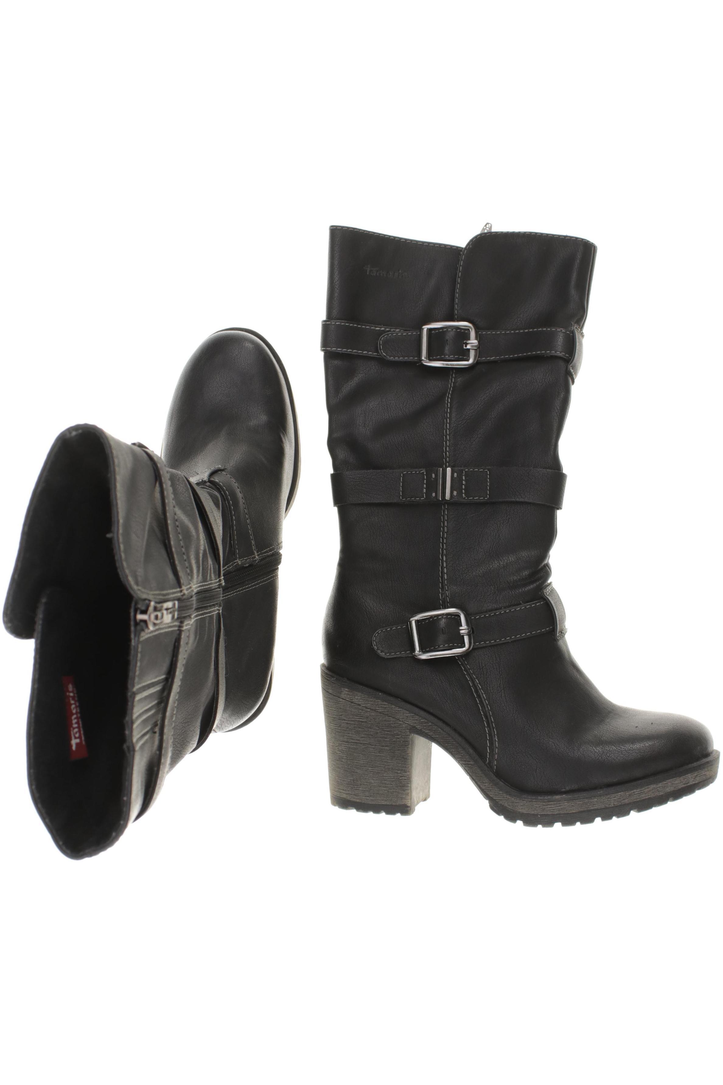 

Tamaris Damen Stiefel, schwarz, Gr. 38