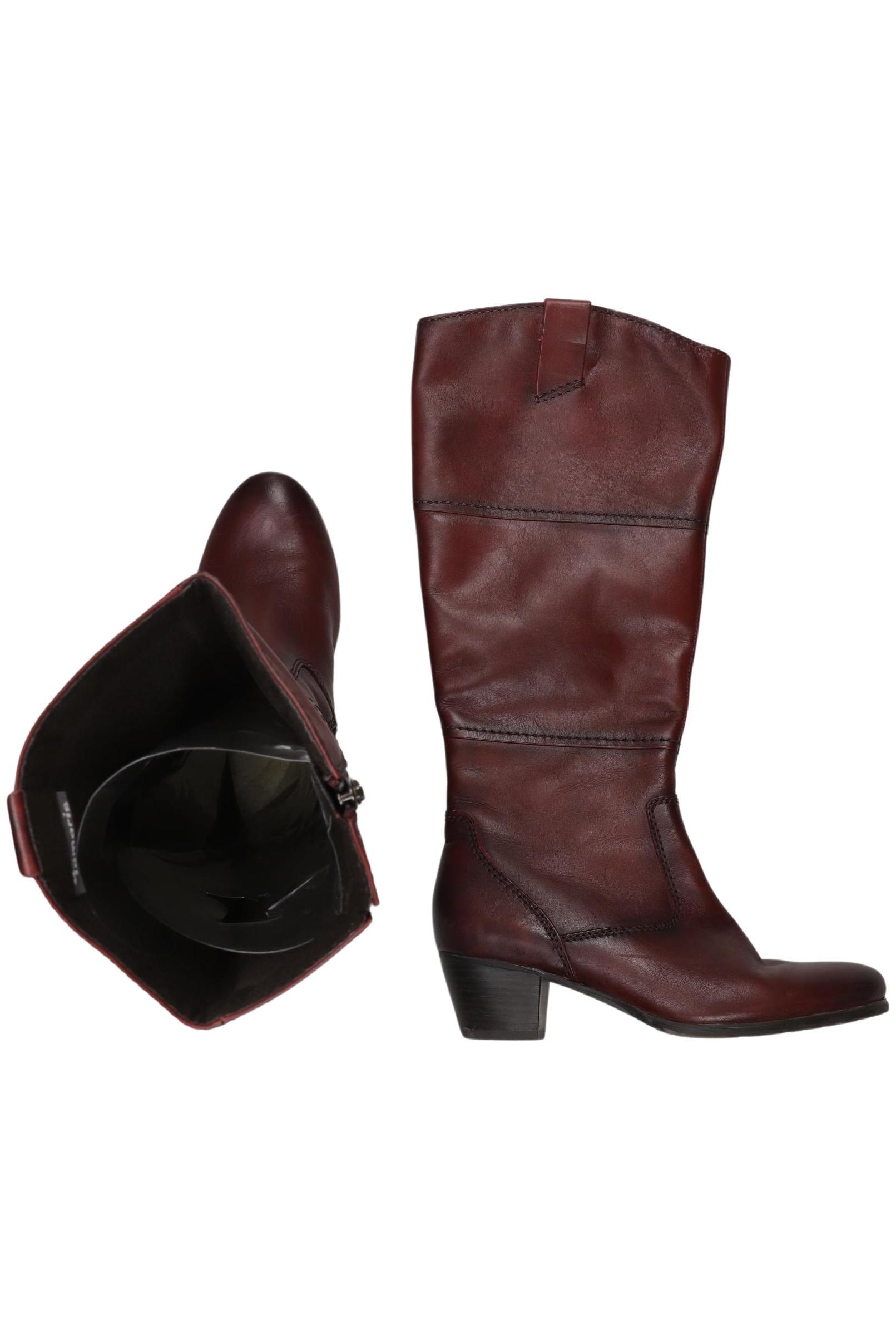 

Tamaris Damen Stiefel, bordeaux, Gr. 38